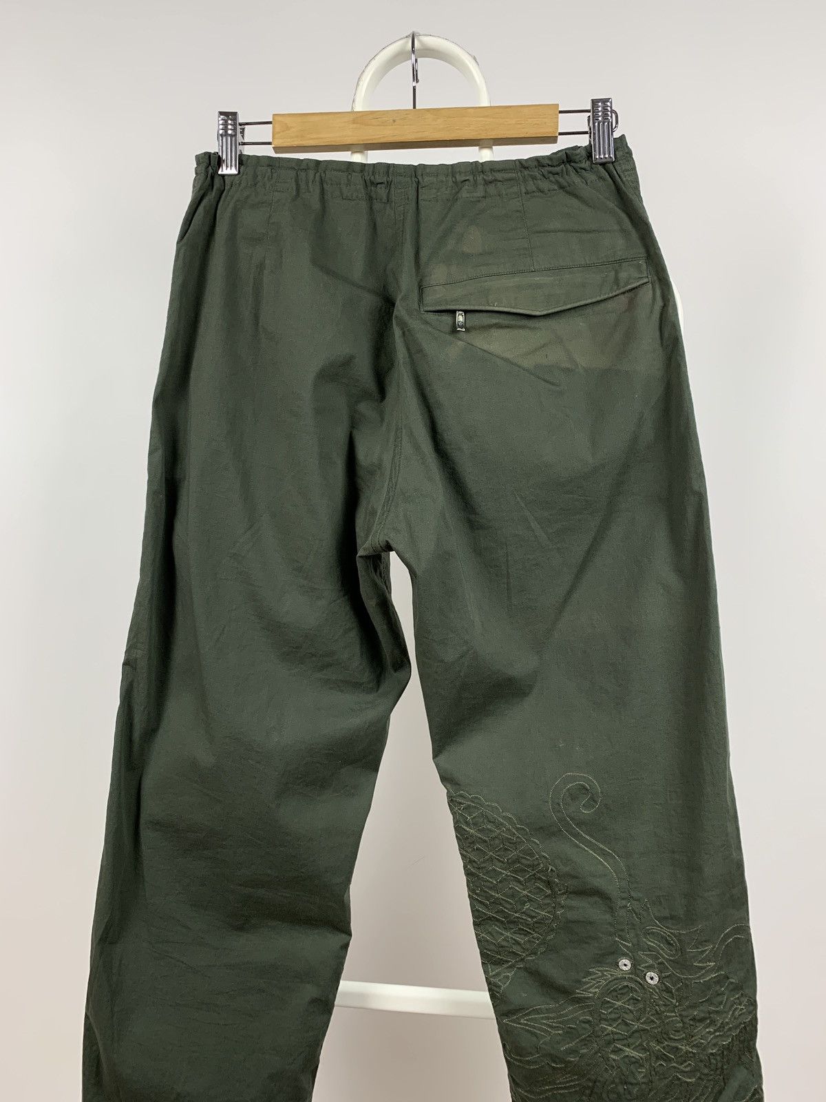 Japanese Brand Maharishi Embroidered Dragon Transformer Cargo Shopats Pants Size US 29 - 10 Thumbnail