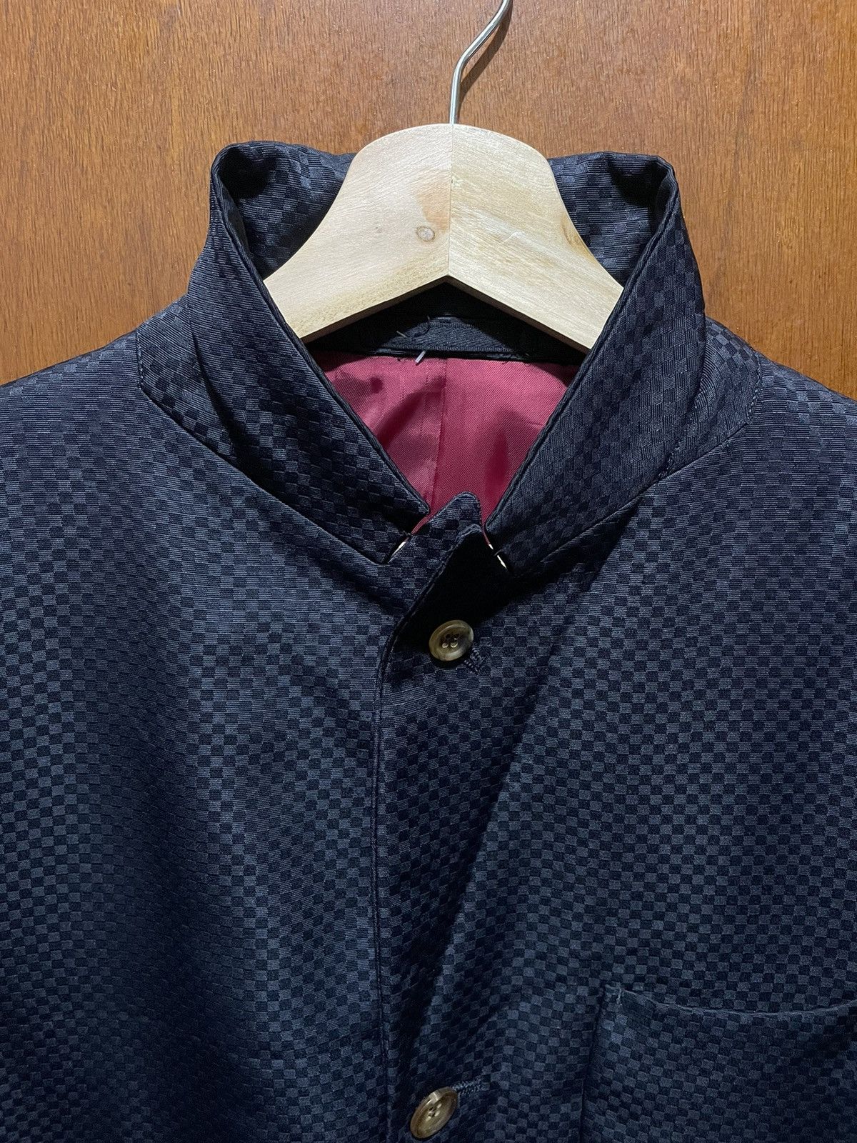 Comme des Garcons Homme × Comme des Garcons Homme Plus × Japanese Brand Rare Comme Des Garcons Blazer Button Upp Size 42L - 5 Thumbnail