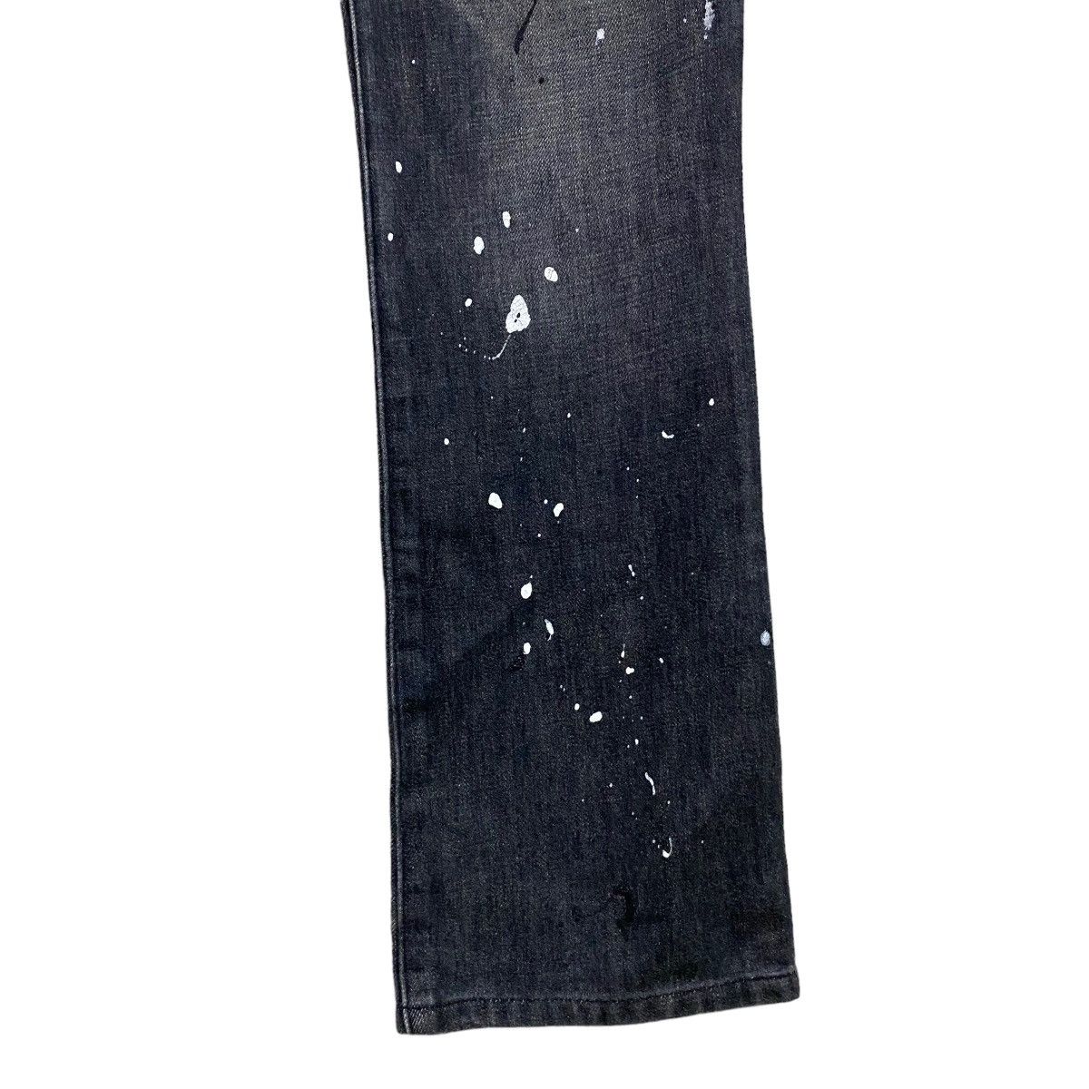 Japanese Brand Vintage ROYAL PUSSY Denim Painter Jeans Size 29" - 7 Thumbnail