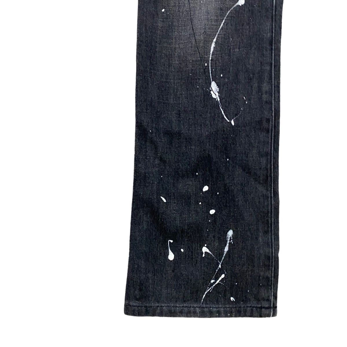 Japanese Brand Vintage ROYAL PUSSY Denim Painter Jeans Size 29" - 8 Thumbnail