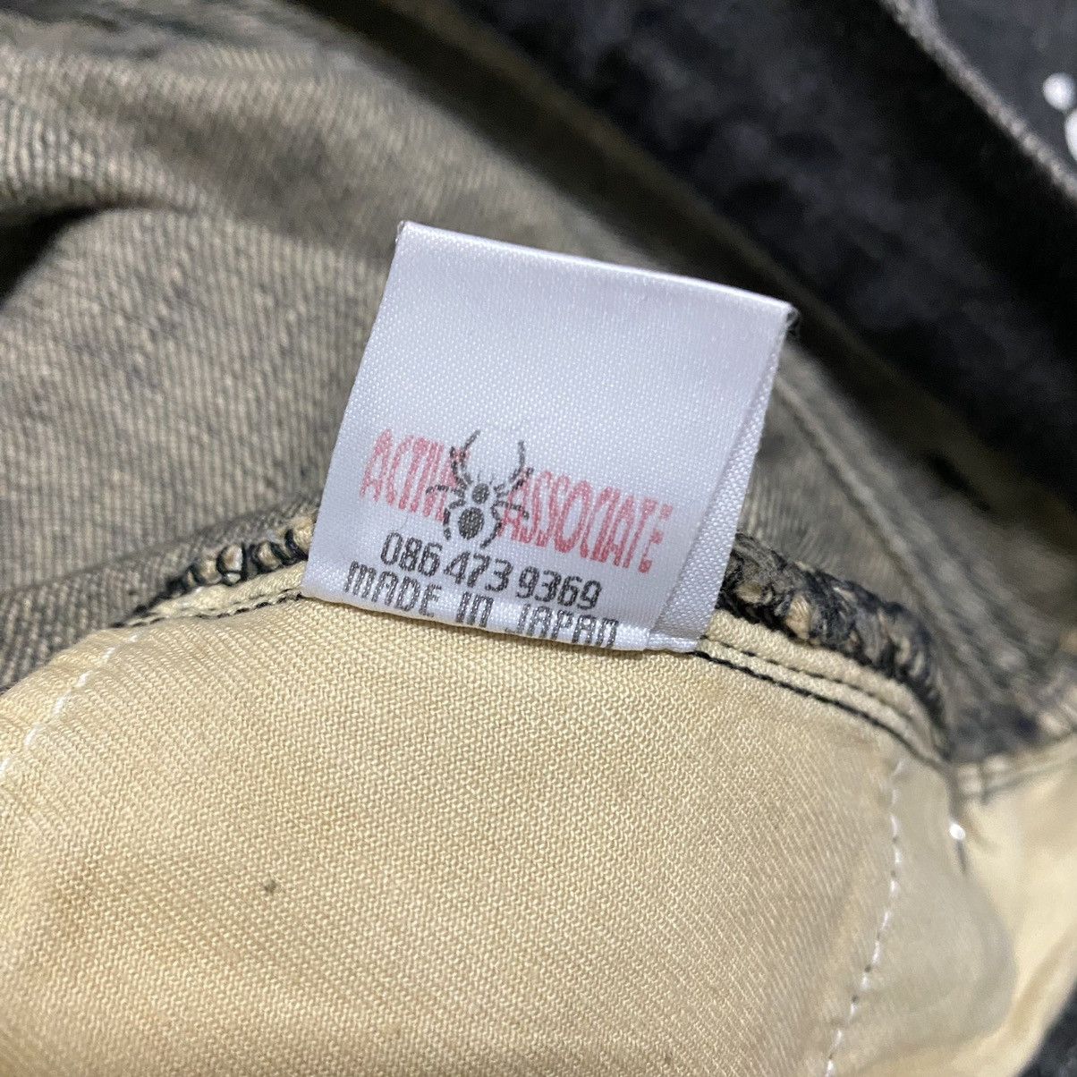 Japanese Brand Vintage ROYAL PUSSY Denim Painter Jeans Size 29" - 18 Thumbnail