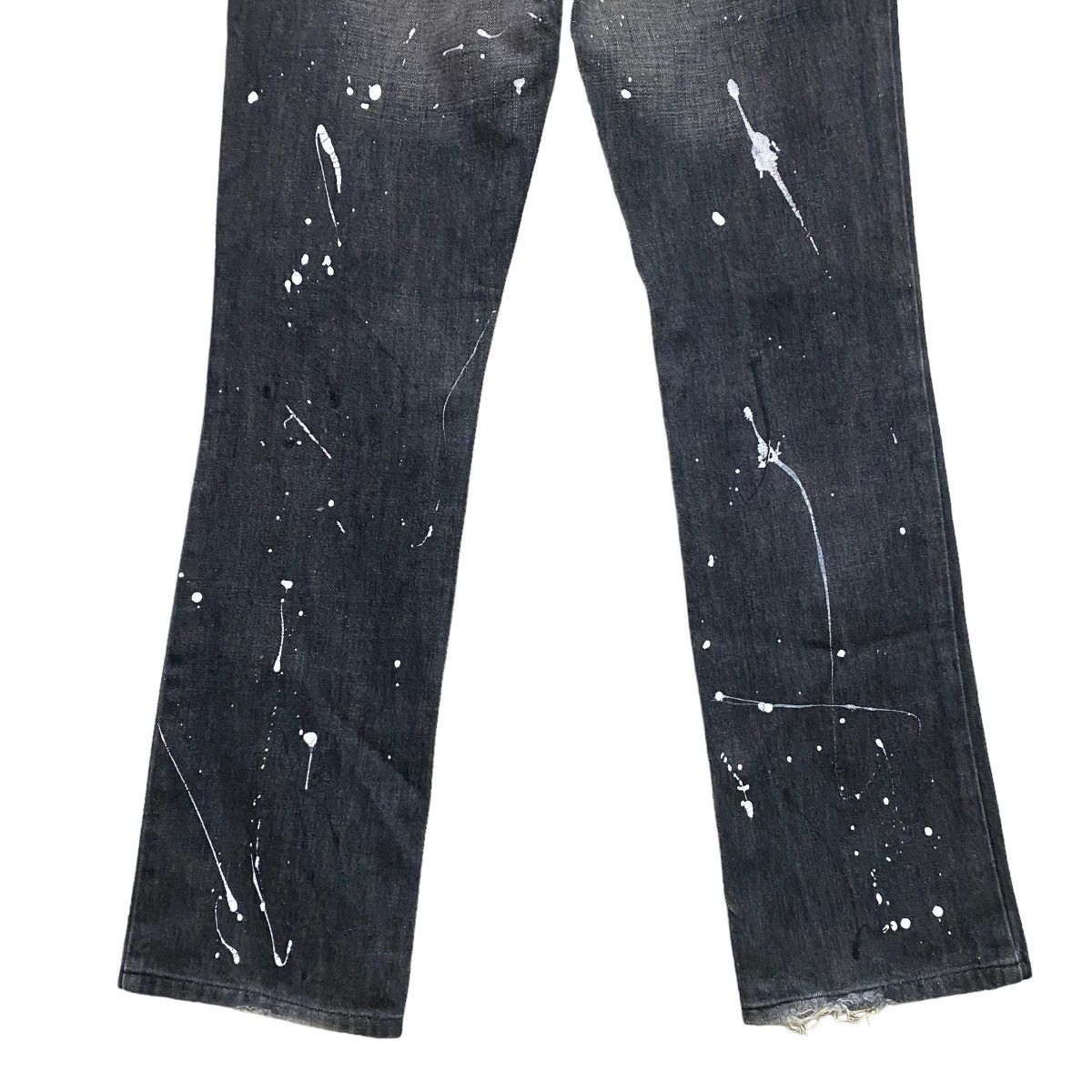 Japanese Brand Vintage ROYAL PUSSY Denim Painter Jeans Size 29" - 12 Thumbnail