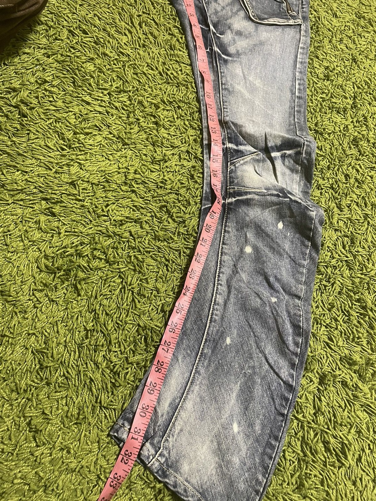 PPFM Distressed Curve Skinny PPFM jeans Size US 33 - 12 Thumbnail