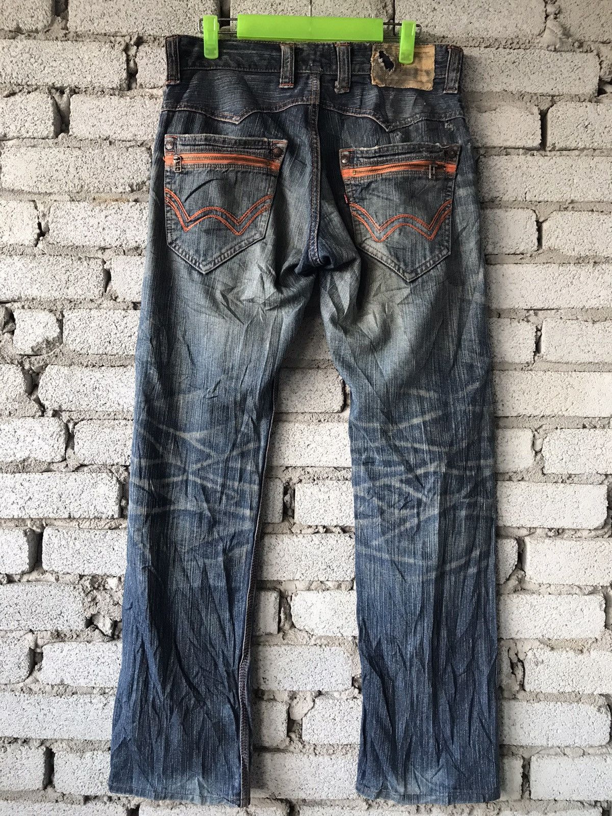Edwin × Vintage Vintage Edwin Distressed Denim Size 33x41 Size US 33 - 2 Thumbnail