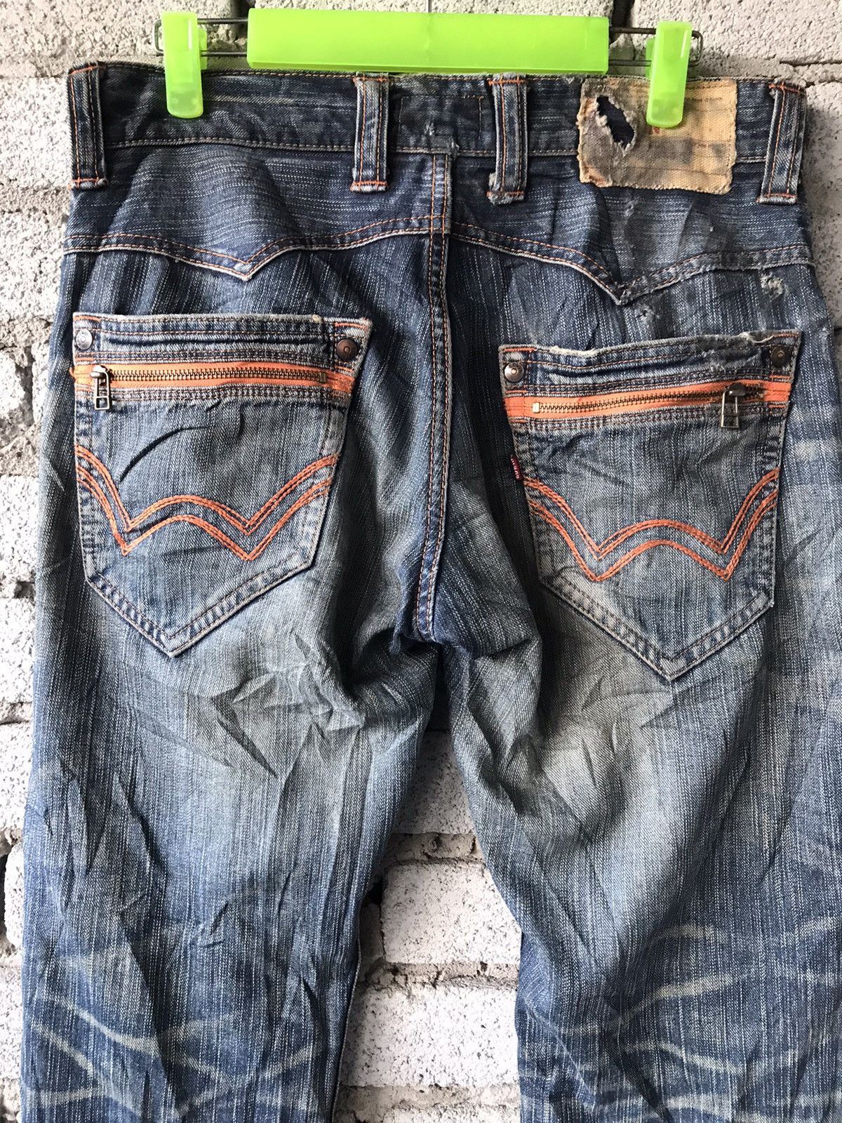 Edwin × Vintage Vintage Edwin Distressed Denim Size 33x41 Size US 33 - 11 Thumbnail