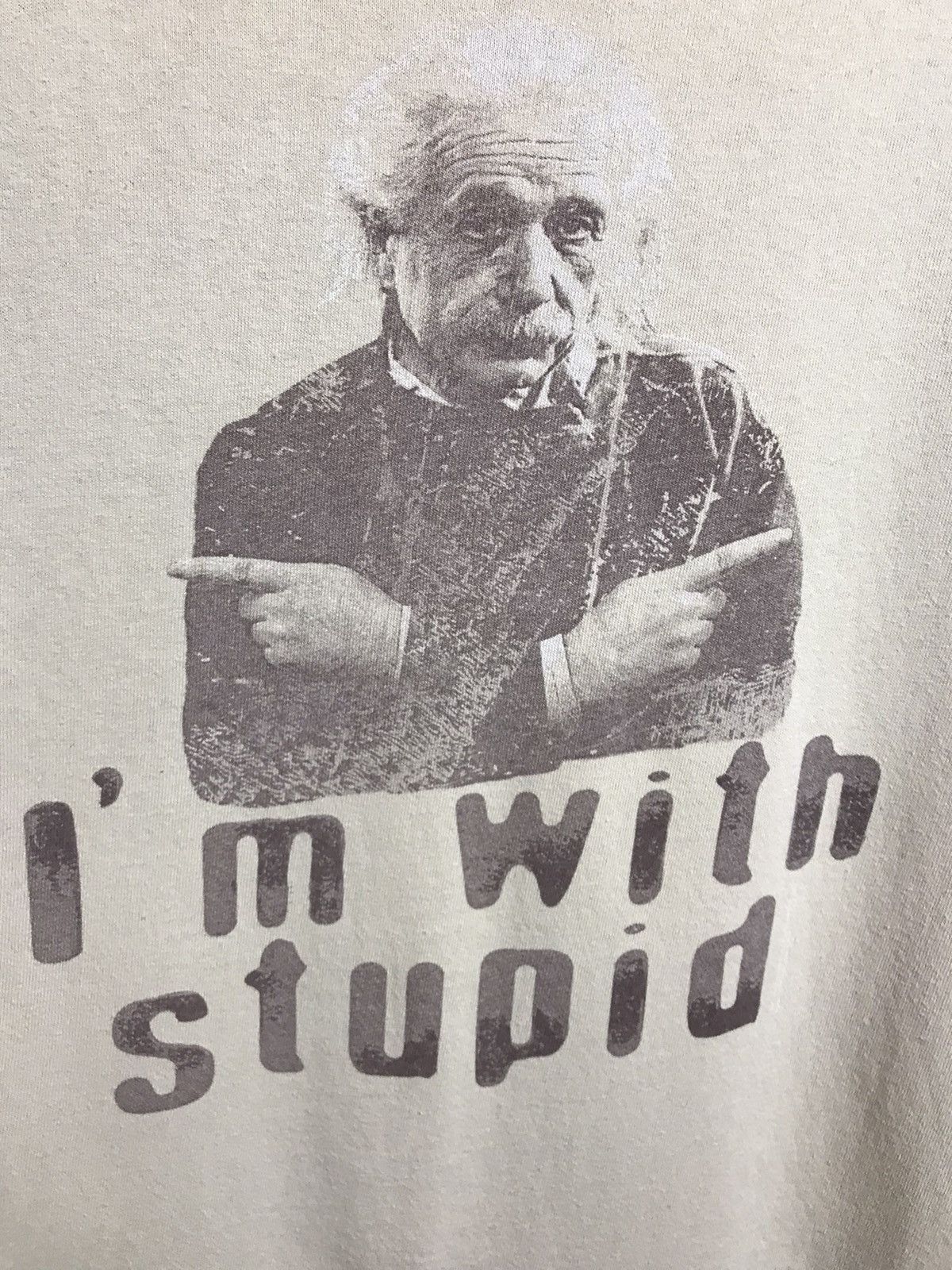 Other Vintage Albert Einstein streetwear tee Size US L / EU 52-54 / 3 - 3 Thumbnail