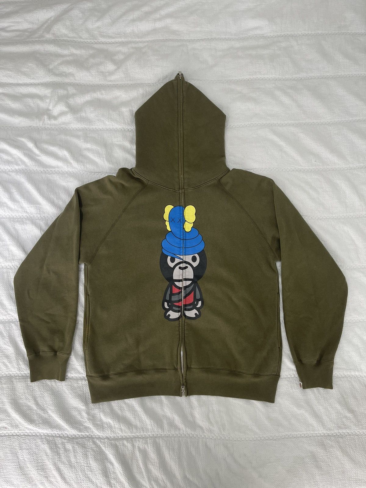 Bape Bape Hoodie Bape Kaws Hoodie Baby Milo Kaws Hoodie | Grailed