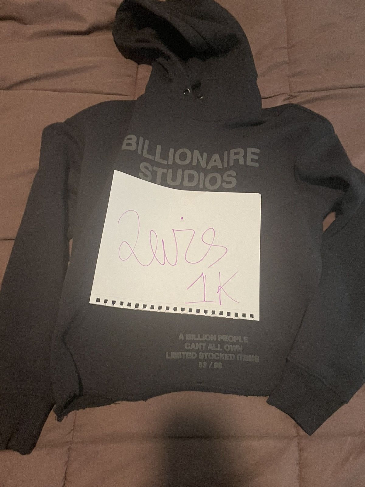 Streetwear Billionaire Studios 9 Hoodie Grailed