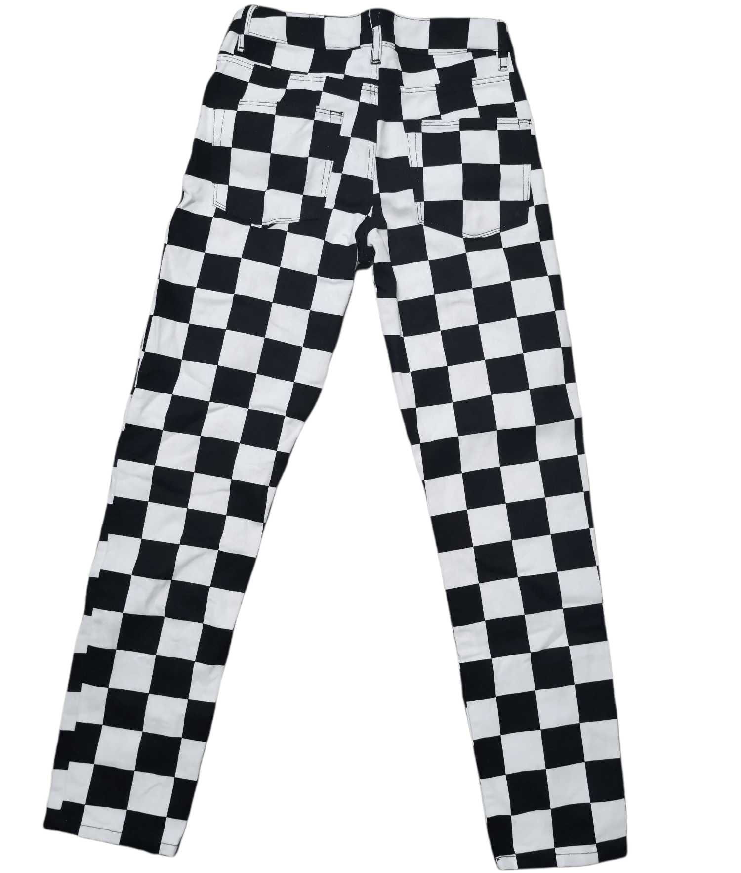 Asos 🔥BEST PRICE🔥Asos Black & White Denim Pants Size US 26 / EU 42 - 2 Thumbnail