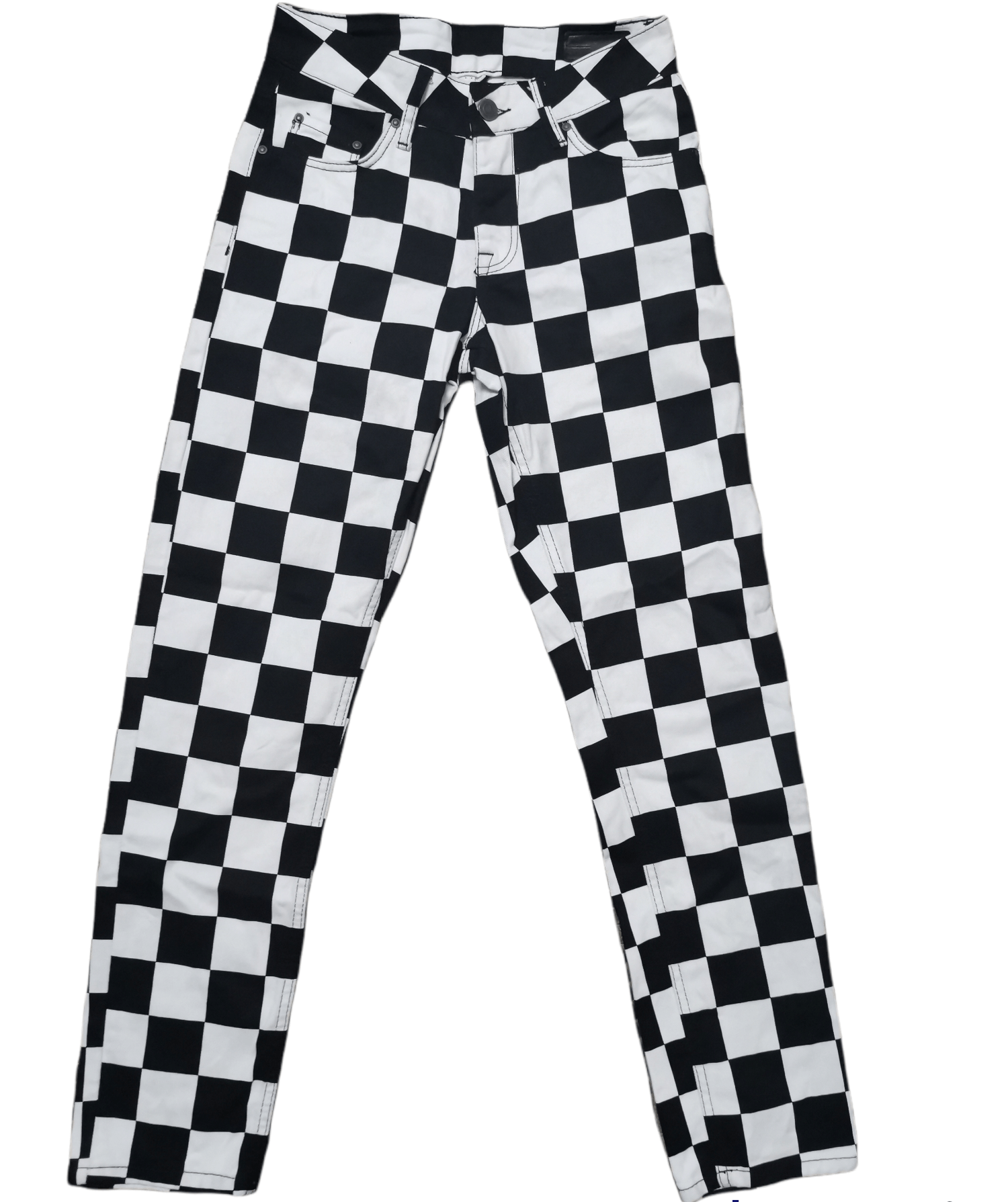 Asos 🔥BEST PRICE🔥Asos Black & White Denim Pants Size US 26 / EU 42 - 1 Thumbnail