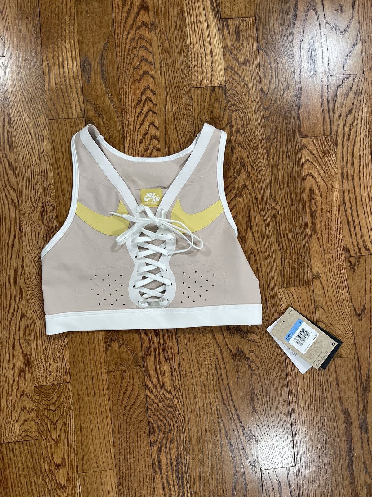 Nike Dri-FIT Swoosh Air Force Support Laced Sports Bra