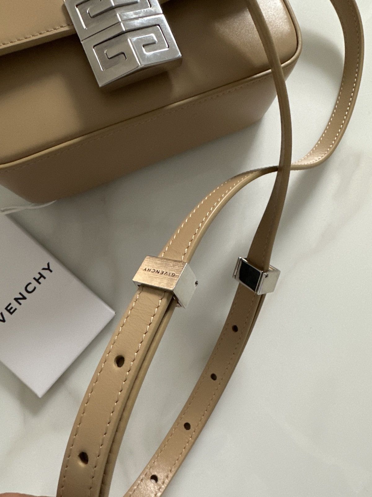 Givenchy GIVENCHY Beige Leather Small 4G Bag Size ONE SIZE - 3 Thumbnail