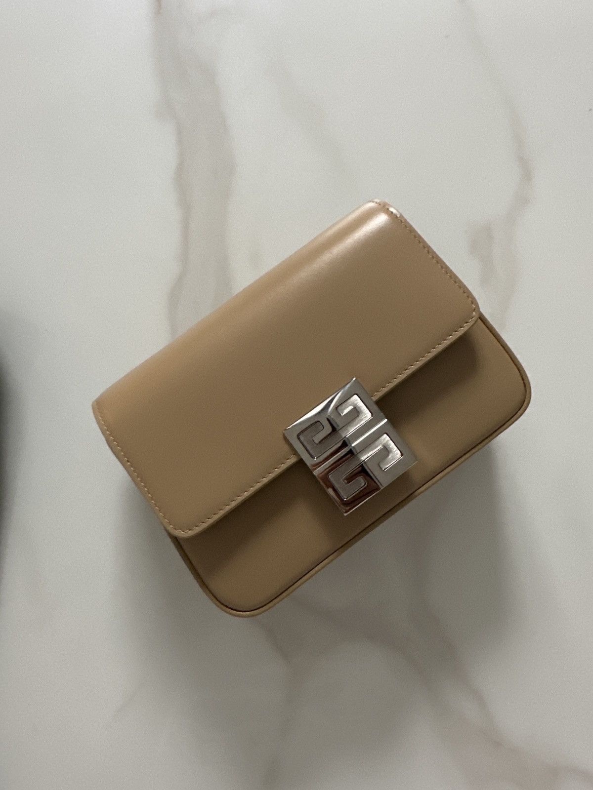 Givenchy GIVENCHY Beige Leather Small 4G Bag Size ONE SIZE - 9 Thumbnail