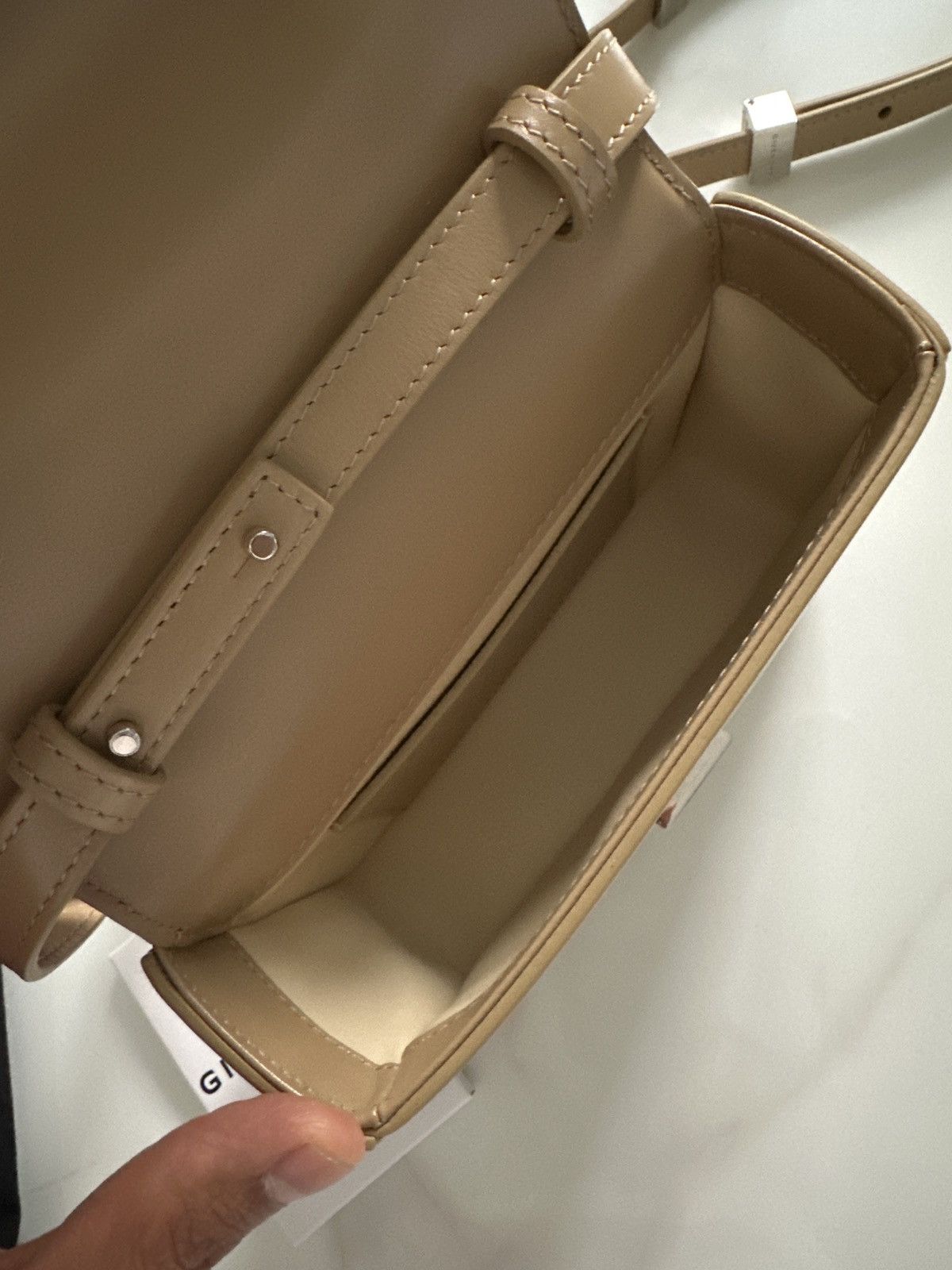 Givenchy GIVENCHY Beige Leather Small 4G Bag Size ONE SIZE - 5 Thumbnail