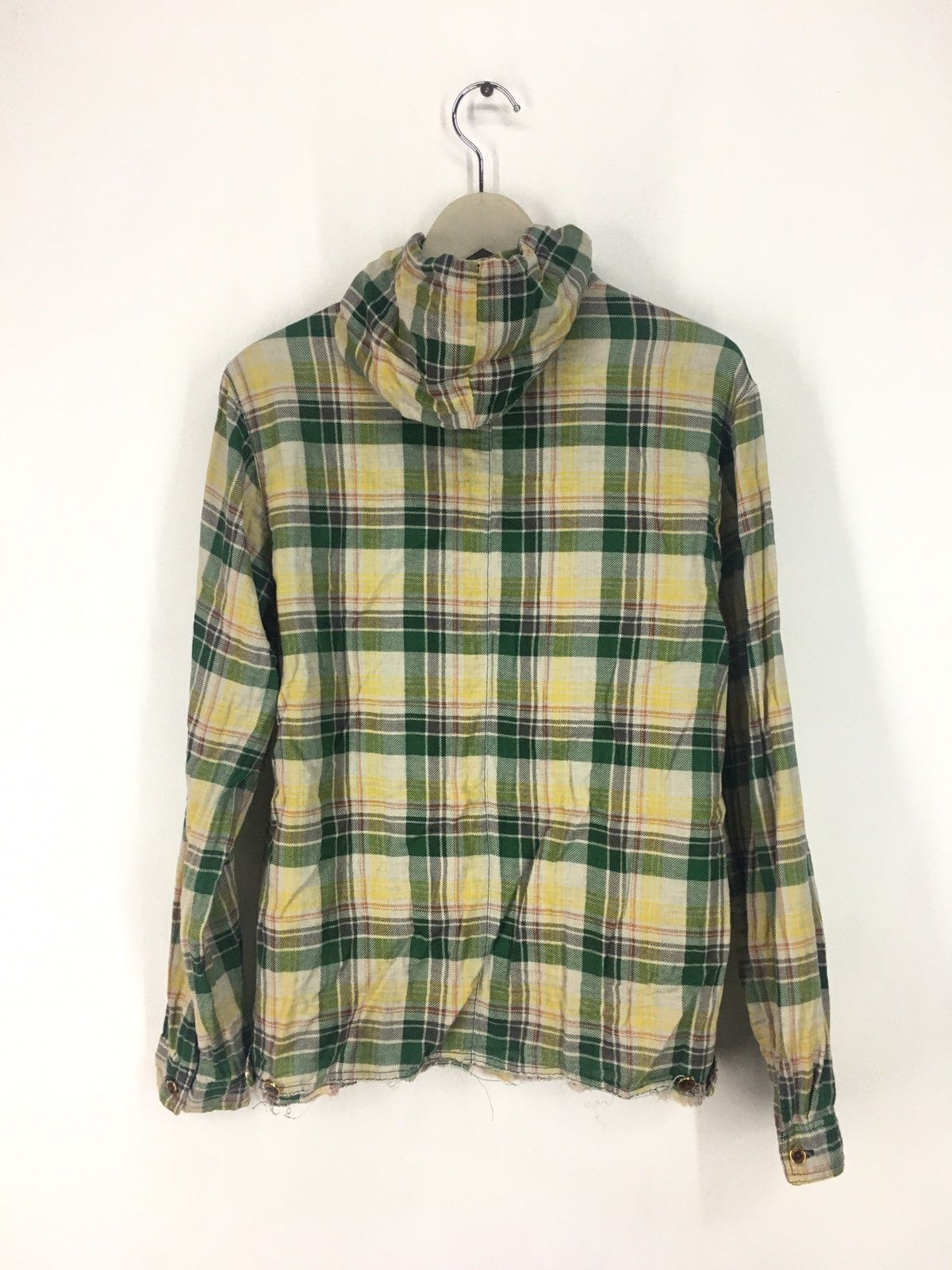 Iroquois Japan Iroquois hoodie zip up plaid jacket Size US S / EU 44-46 / 1 - 2 Thumbnail