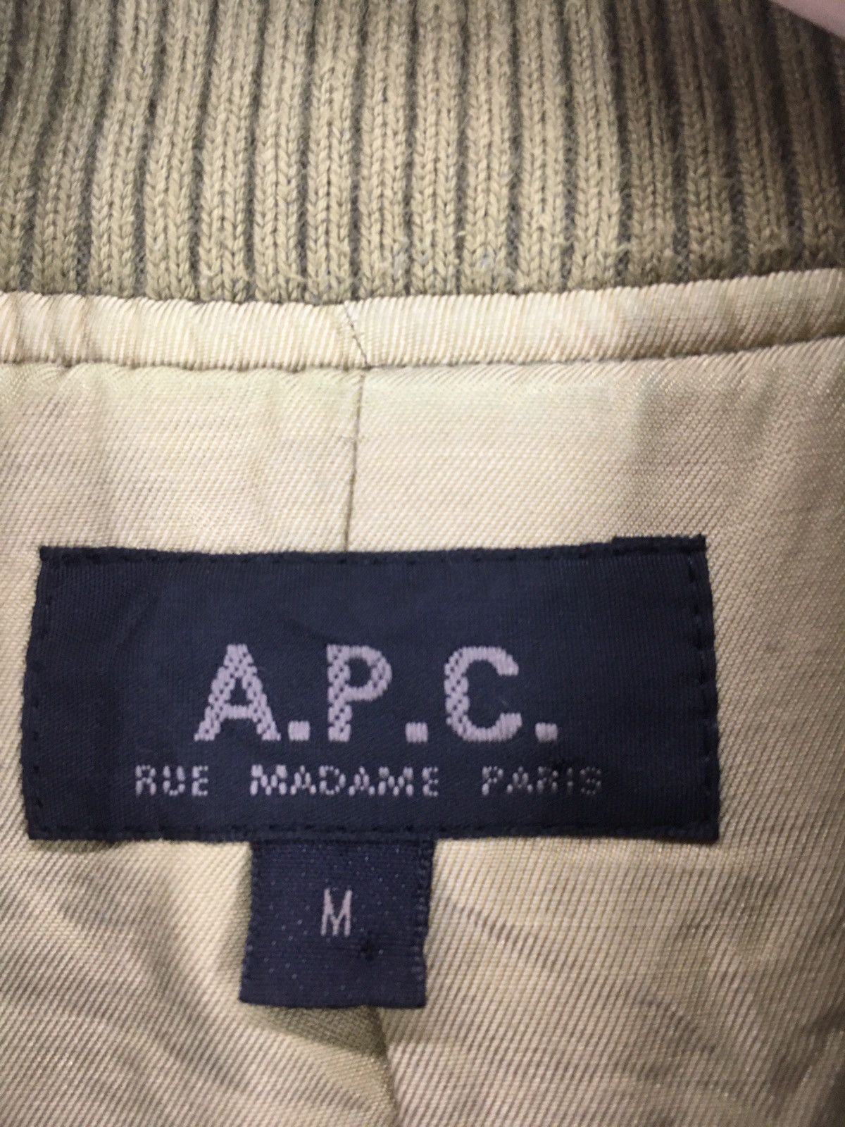 A.P.C. A.P.C. Zip up jacket army style Size US M / EU 48-50 / 2 - 5 Thumbnail