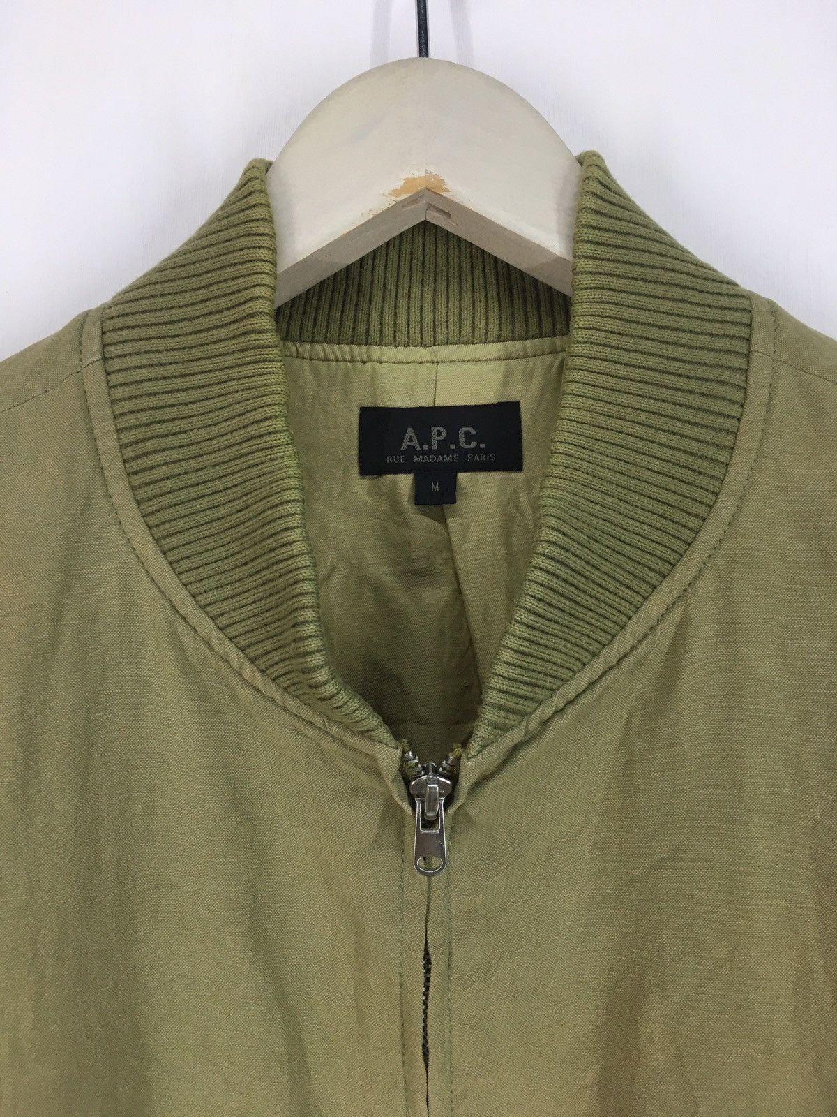 A.P.C. A.P.C. Zip up jacket army style Size US M / EU 48-50 / 2 - 4 Thumbnail
