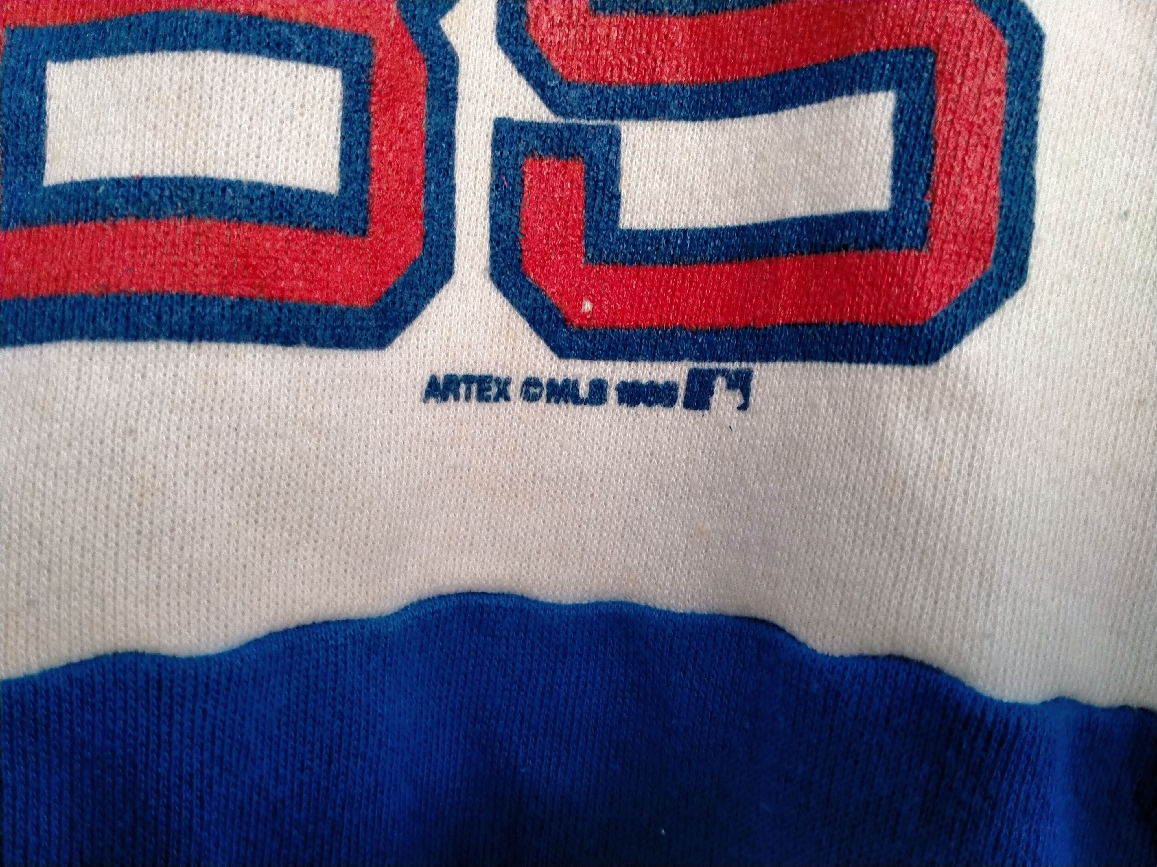 MLB × Vintage Vintage 80s Chicago Cubs MLB sweatshirt by artex Size US L / EU 52-54 / 3 - 4 Thumbnail