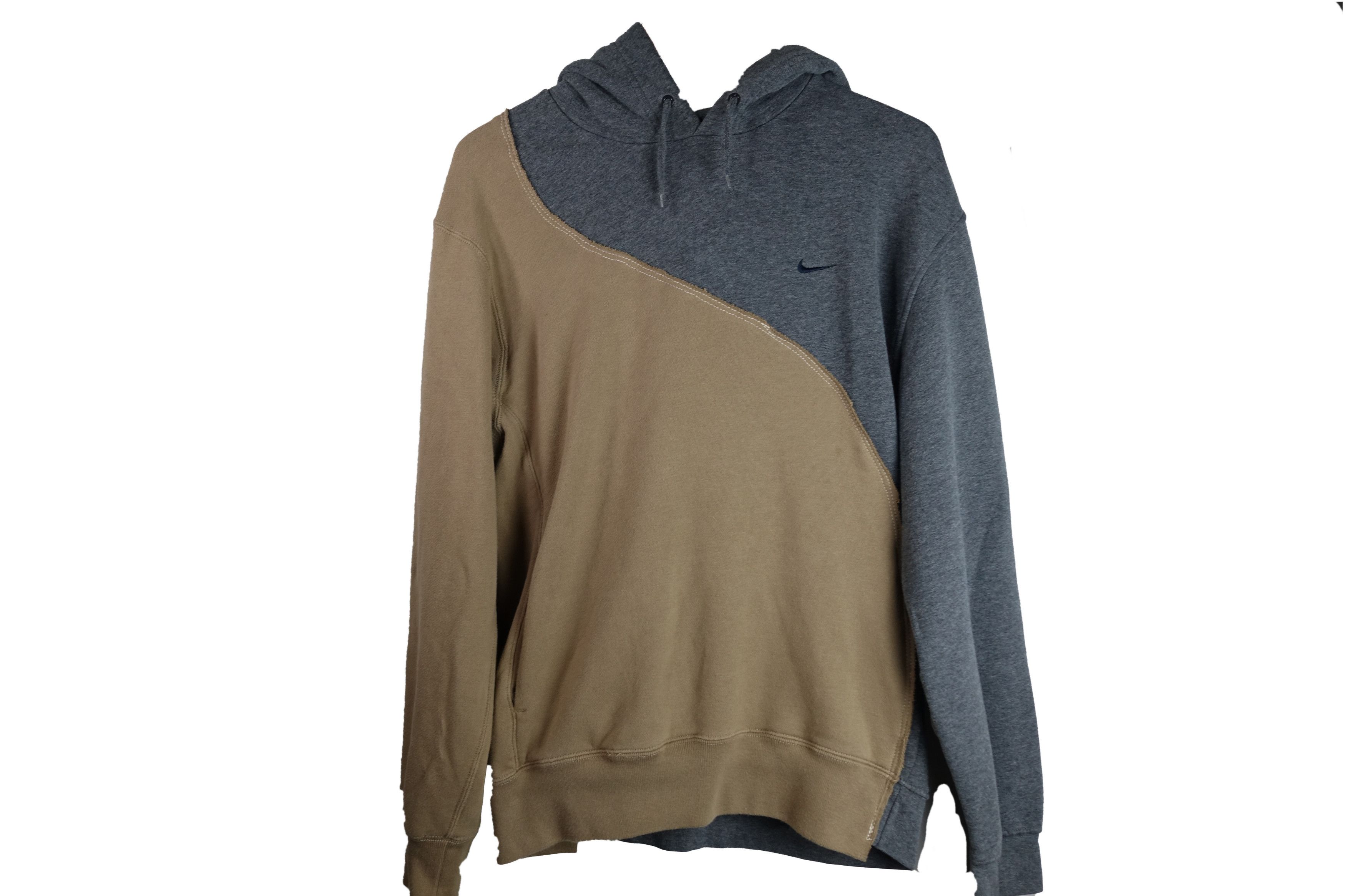Nike × Vintage Reworked Vintage Nike Hoodie Size US M / EU 48-50 / 2 - 1 Thumbnail