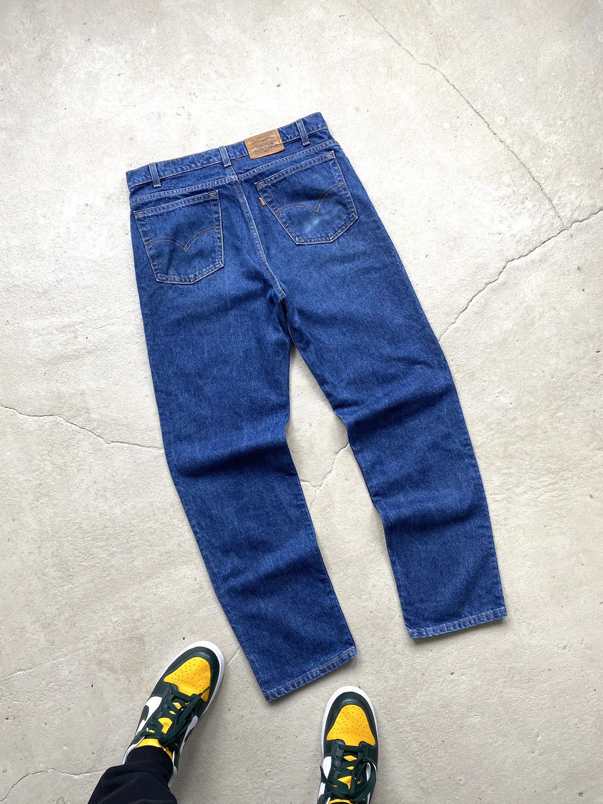Levi's Vintage Clothing 90’s Vintage Levi’s 540 Denim Pants Navy Y2K Hype Size US 34 / EU 50 - 1 Thumbnail