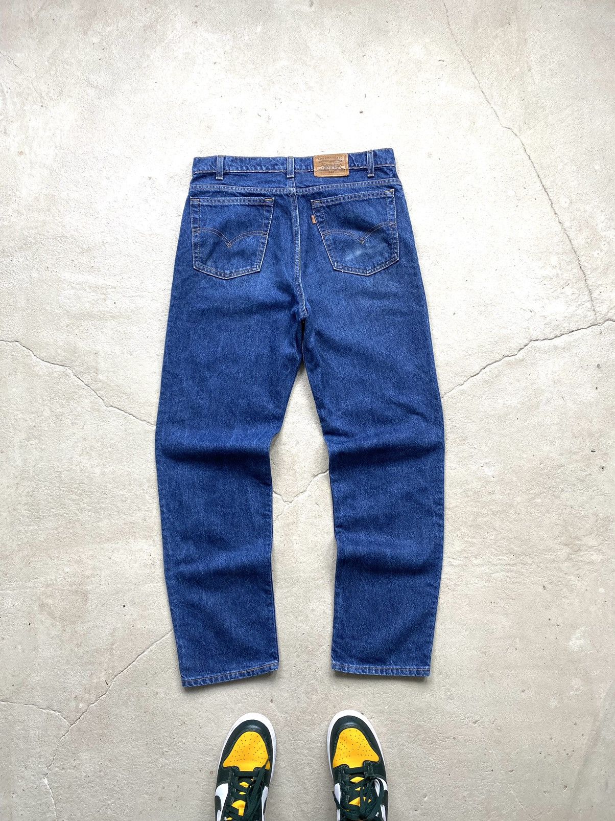 Levi's Vintage Clothing 90’s Vintage Levi’s 540 Denim Pants Navy Y2K Hype Size US 34 / EU 50 - 12 Thumbnail