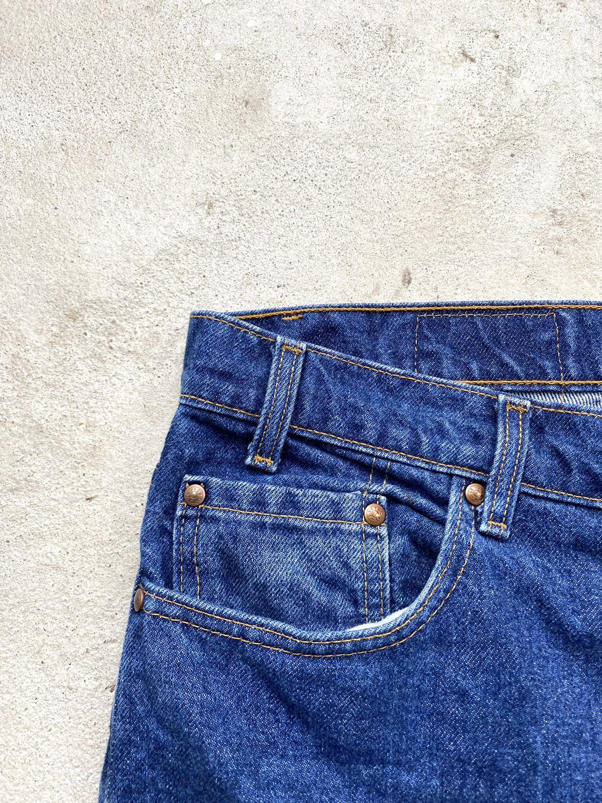 Levi's Vintage Clothing 90’s Vintage Levi’s 540 Denim Pants Navy Y2K Hype Size US 34 / EU 50 - 5 Thumbnail