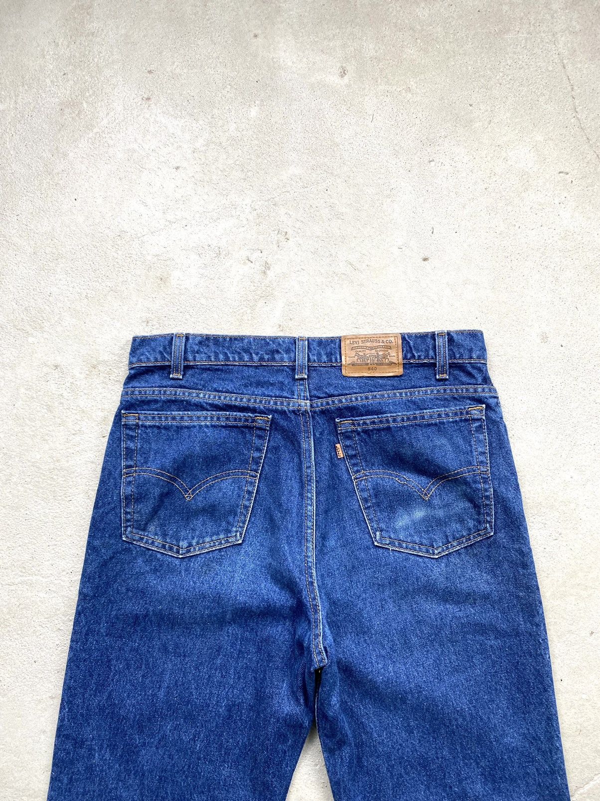 Levi's Vintage Clothing 90’s Vintage Levi’s 540 Denim Pants Navy Y2K Hype Size US 34 / EU 50 - 13 Thumbnail