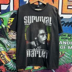 Bob Marley Survival League Long Sleeve T-Shirt