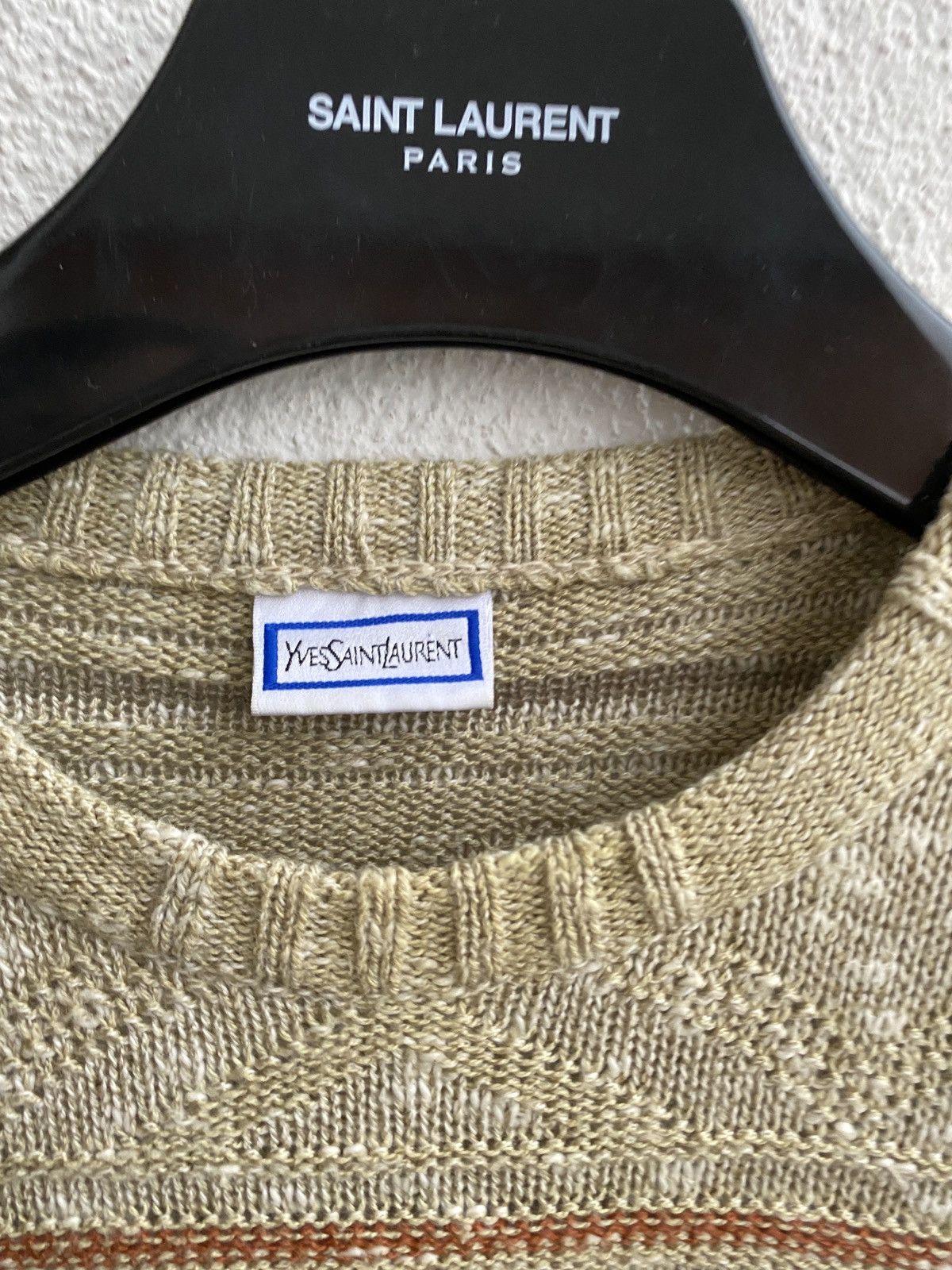 Yves Saint Laurent 90s YSL Sweater Knit Vintage Yves Saint Laurent Sweatshirt Size US M / EU 48-50 / 2 - 9 Thumbnail