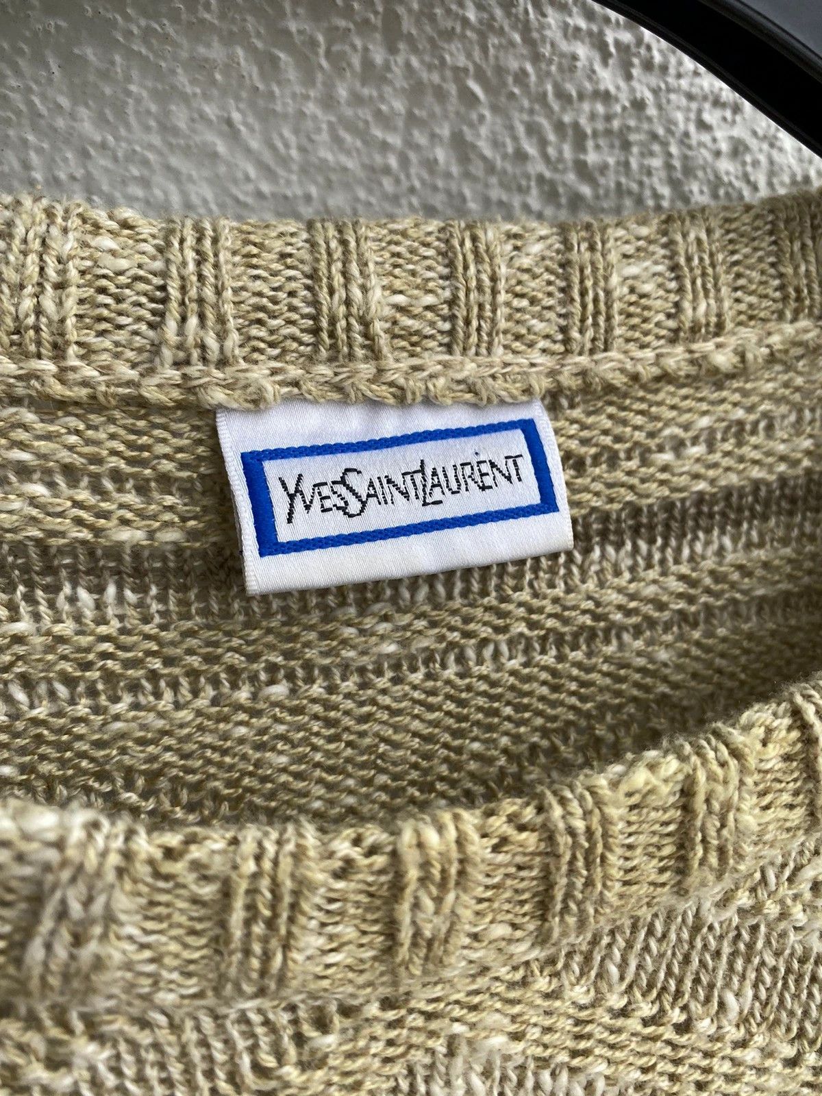 Yves Saint Laurent 90s YSL Sweater Knit Vintage Yves Saint Laurent Sweatshirt Size US M / EU 48-50 / 2 - 3 Thumbnail