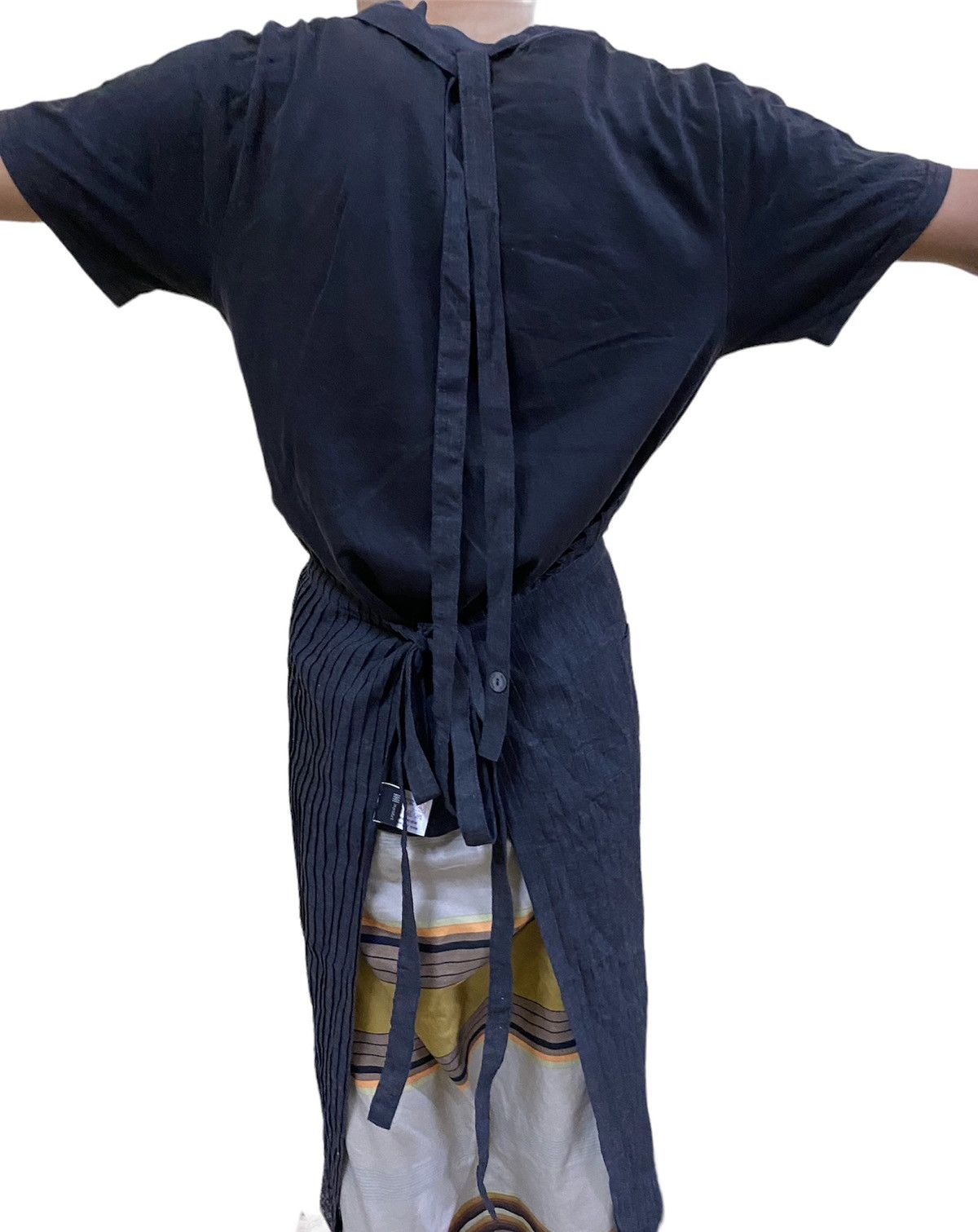 Issey Miyake Issey Miyake Product Pleated Confetti Bits Apron Size M / US 6-8 / IT 42-44 - 3 Thumbnail