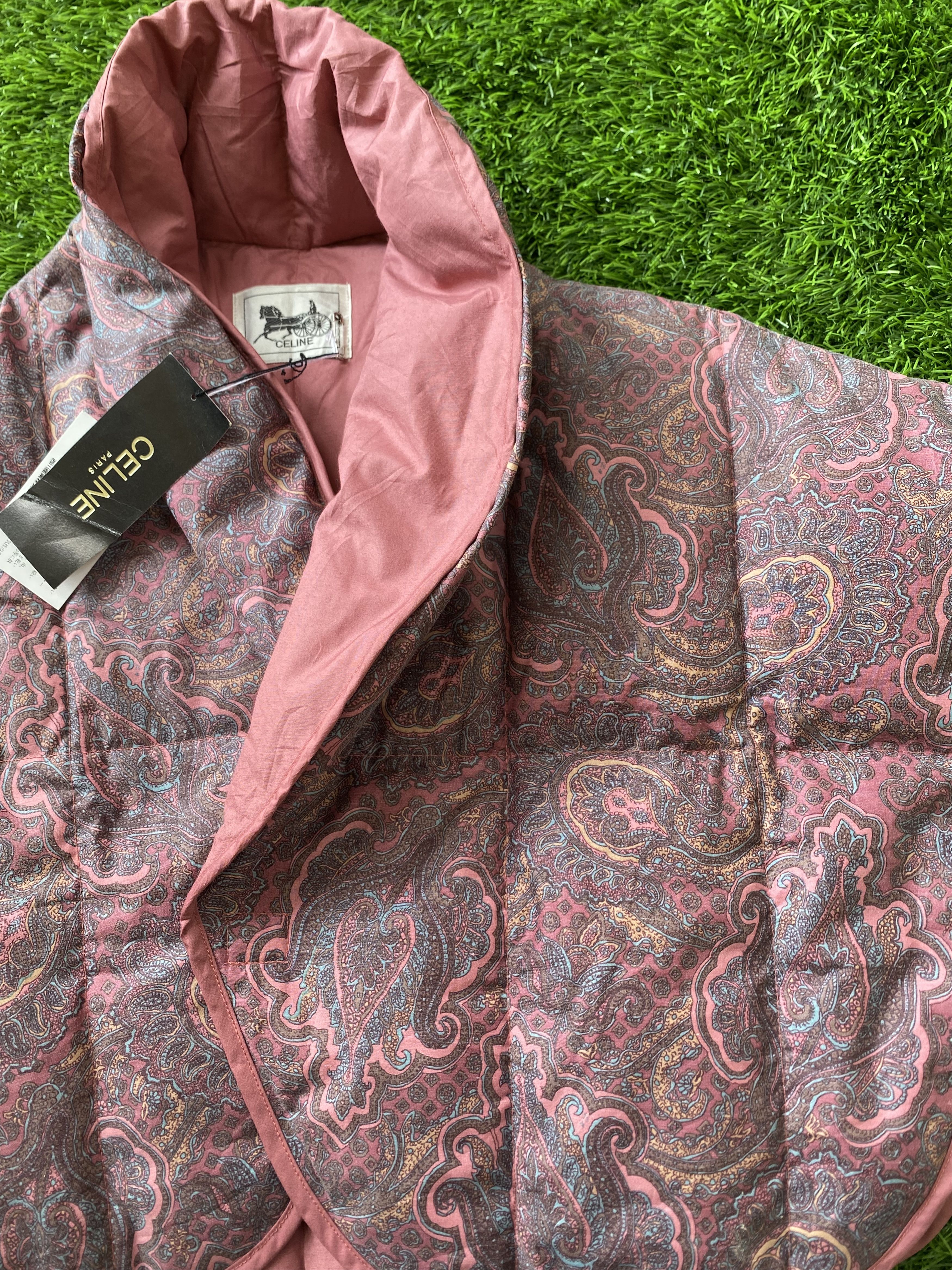 Celine New Old Stock Vintage Luxury Celine Outwear Vest Paisley Size M / US 6-8 / IT 42-44 - 2 Thumbnail