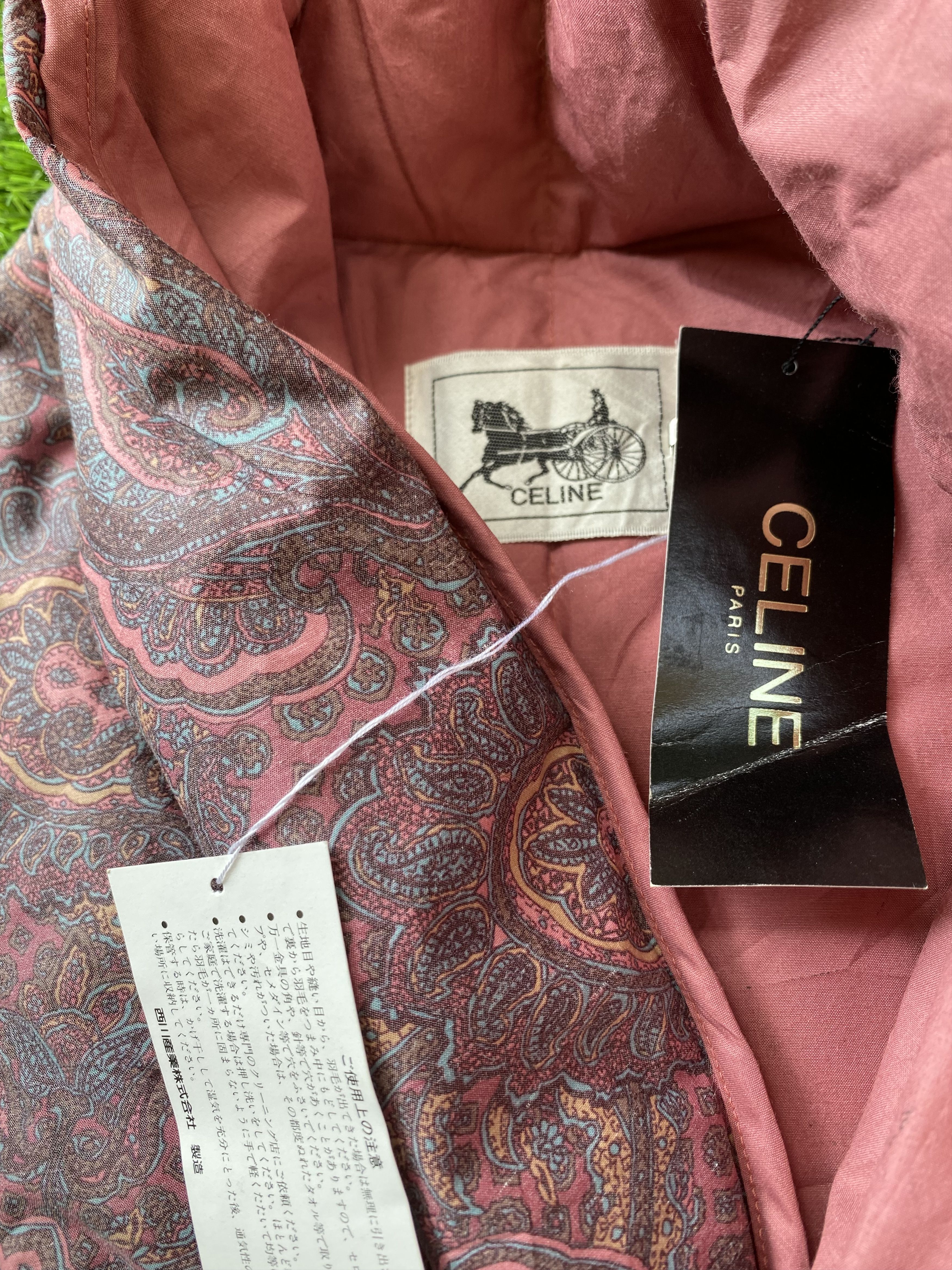 Celine New Old Stock Vintage Luxury Celine Outwear Vest Paisley Size M / US 6-8 / IT 42-44 - 3 Thumbnail