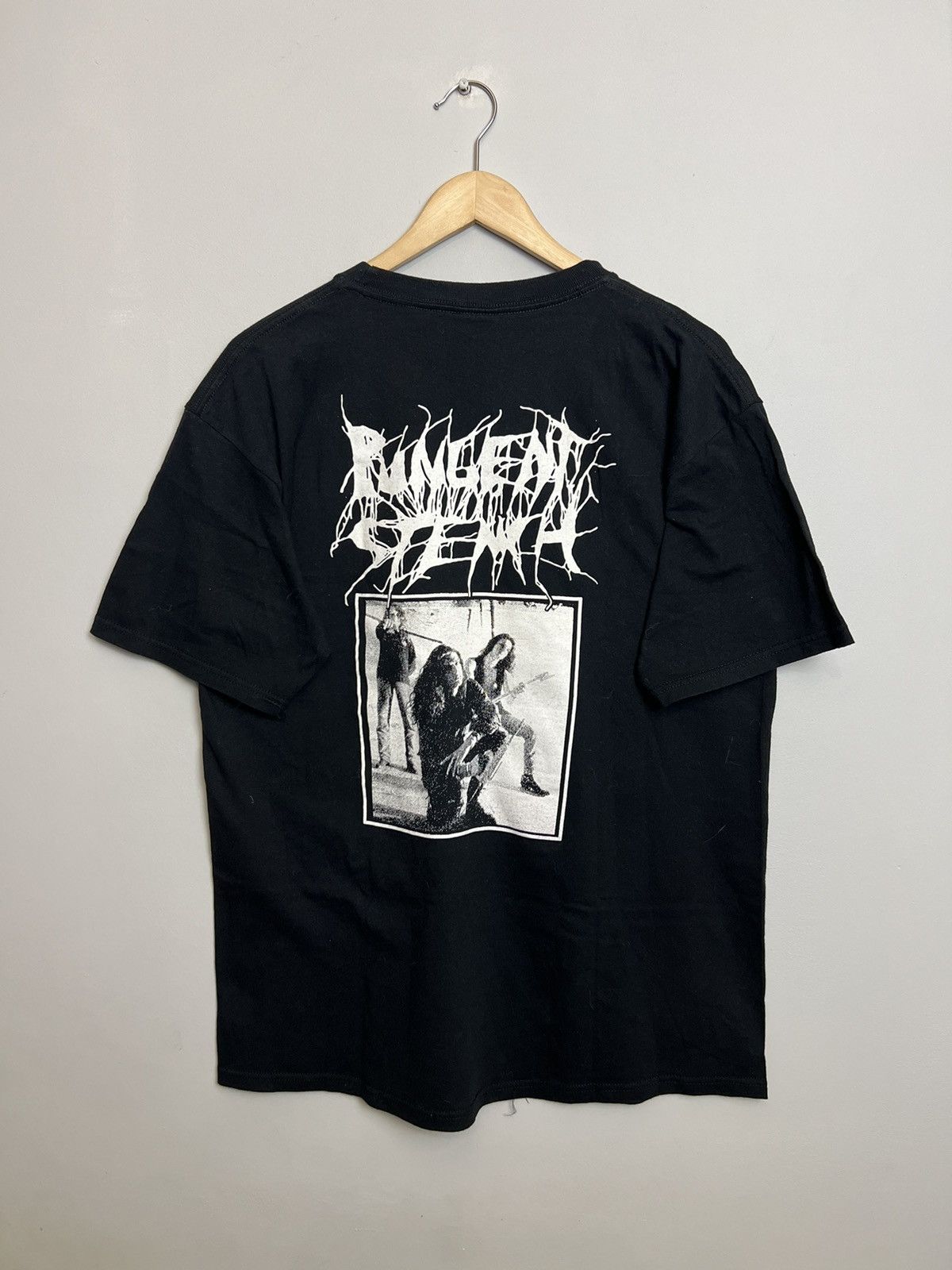 Band Tees Rare 00s Pungent Stench Vintage Death Metal Band T Shirt Size US L / EU 52-54 / 3 - 2 Thumbnail