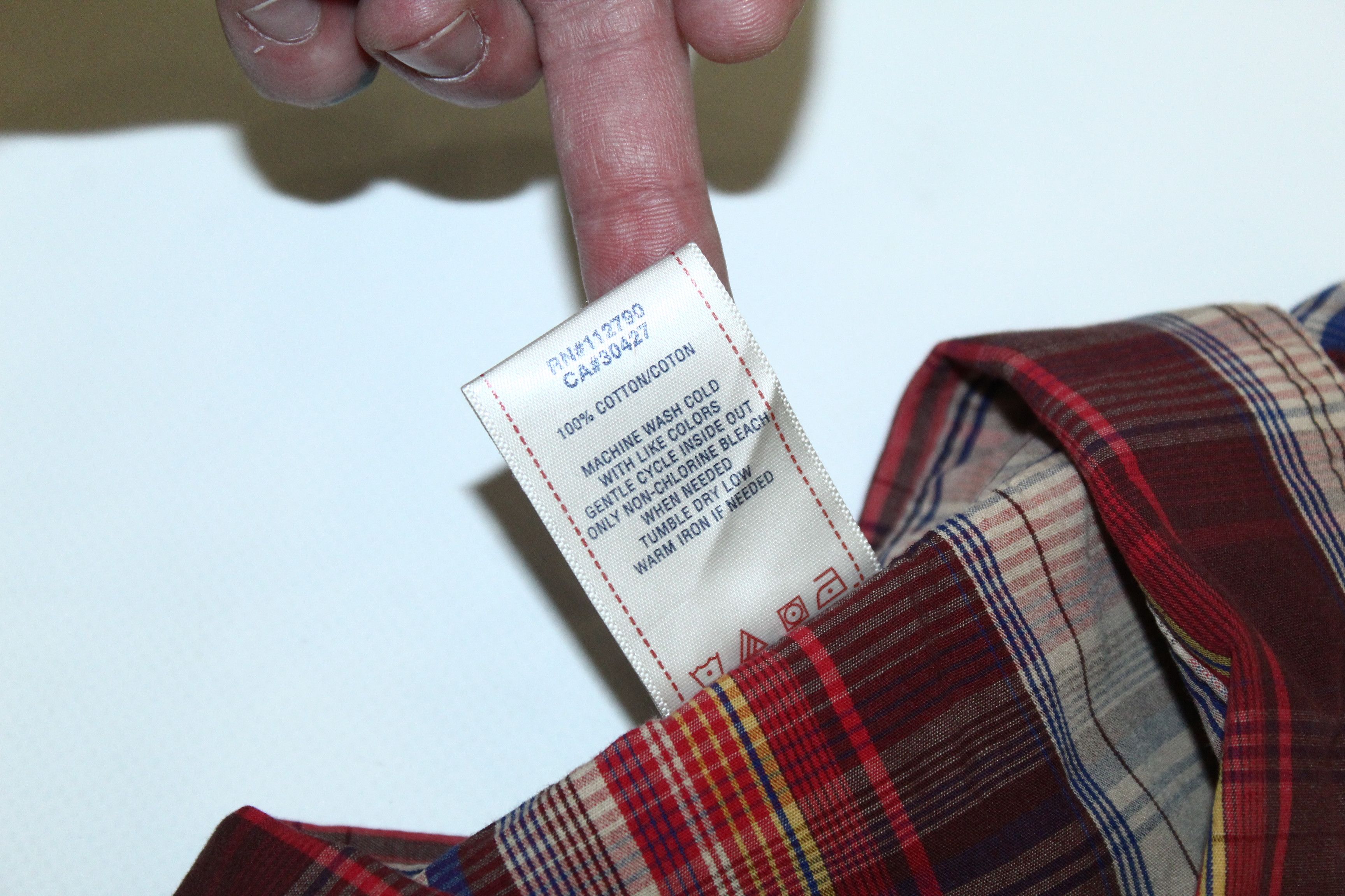 True Religion True Religion Madras Western Shirt Logo Pockets Size US L / EU 52-54 / 3 - 7 Thumbnail