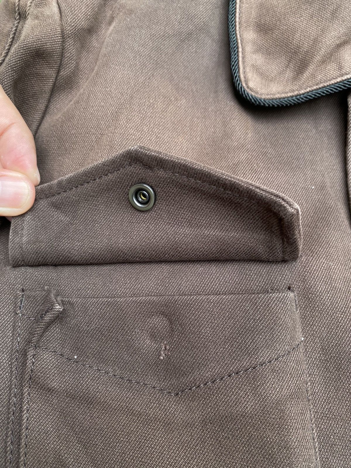 Takeo Kikuchi Vintage Multi Pocket Rare Denim Jacket By Takeo Kikuchi Size US L / EU 52-54 / 3 - 8 Thumbnail