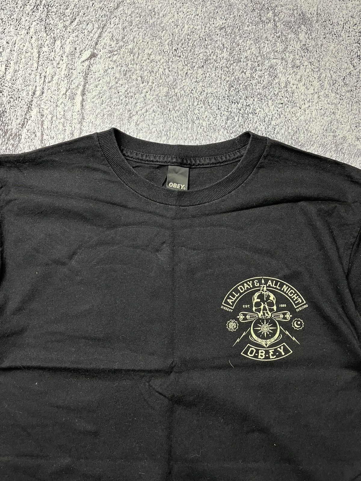 Obey Obey T-Shirt Black S Size US S / EU 44-46 / 1 - 2 Thumbnail