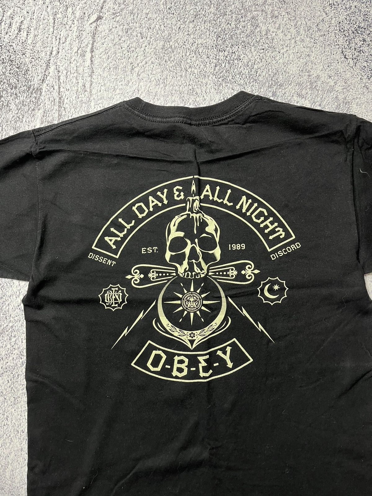 Obey Obey T-Shirt Black S Size US S / EU 44-46 / 1 - 6 Thumbnail