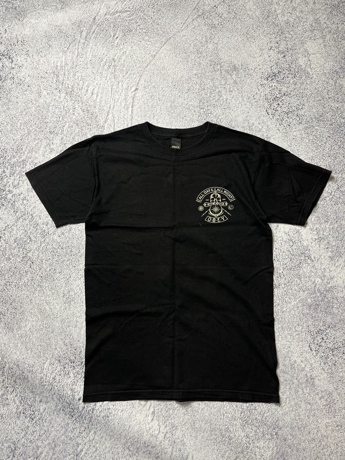 Obey Obey T-Shirt Black S Size US S / EU 44-46 / 1 - 1 Thumbnail