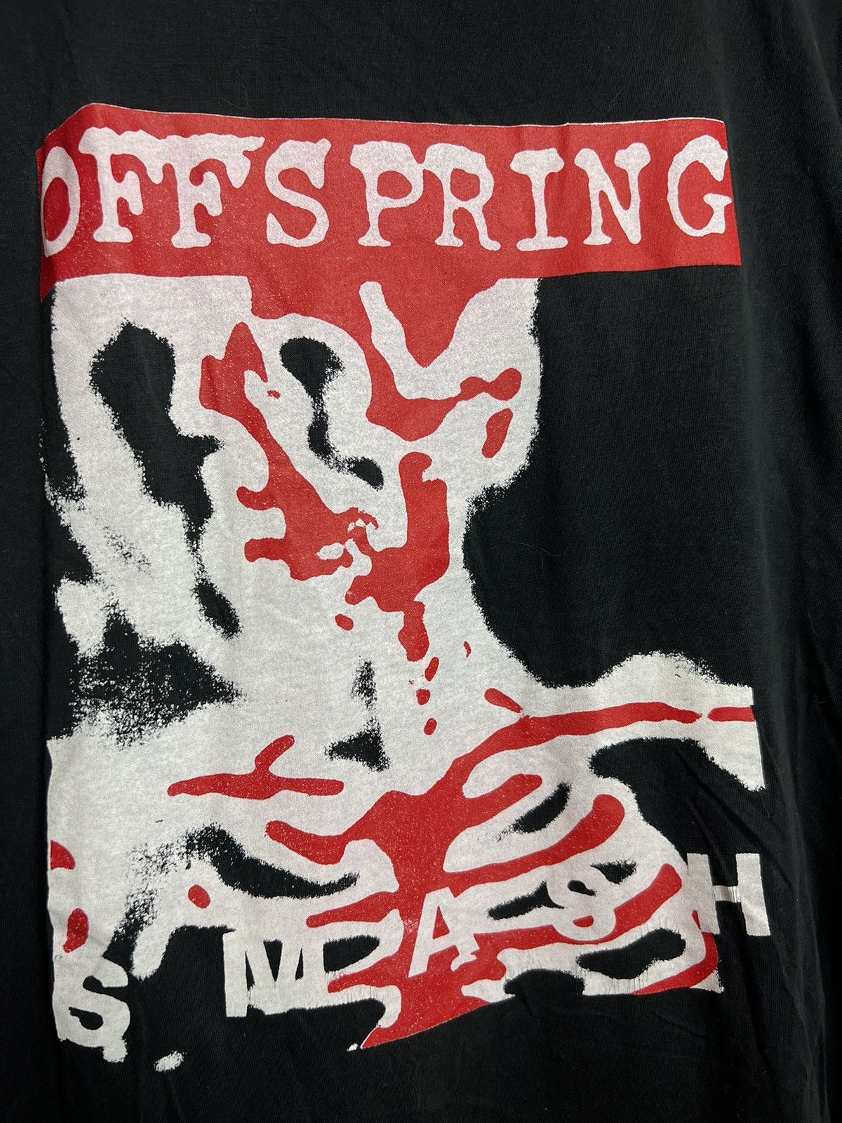 Band Tees Rare 90s Vintage The Offspring T-shirt Punk Rock Band SMASH Size US L / EU 52-54 / 3 - 3 Thumbnail
