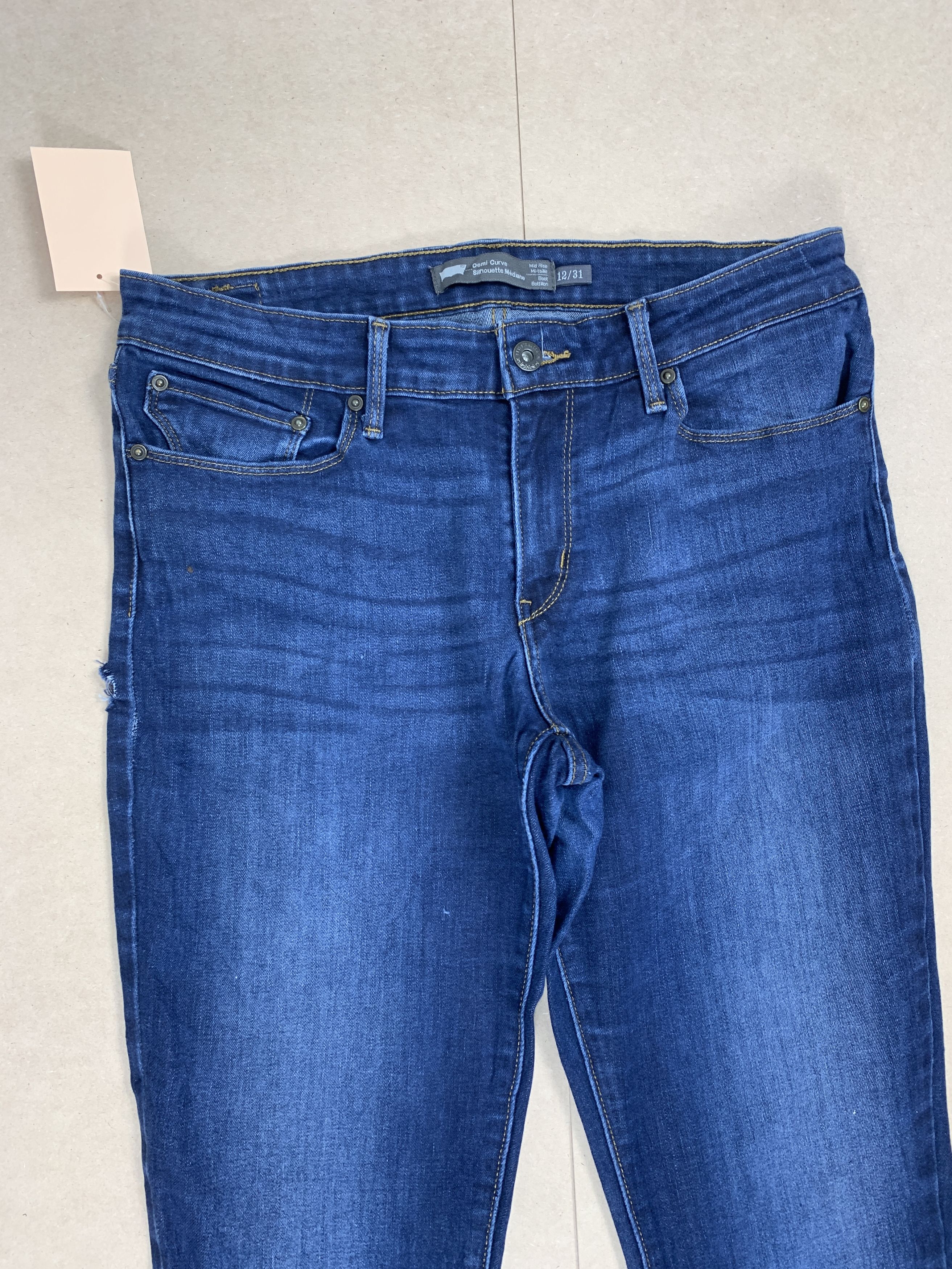 Levi's Vintage Levis Flared Boot Cut Faded Blue Jeans P0298 Size 30" / US 8 / IT 44 - 2 Thumbnail