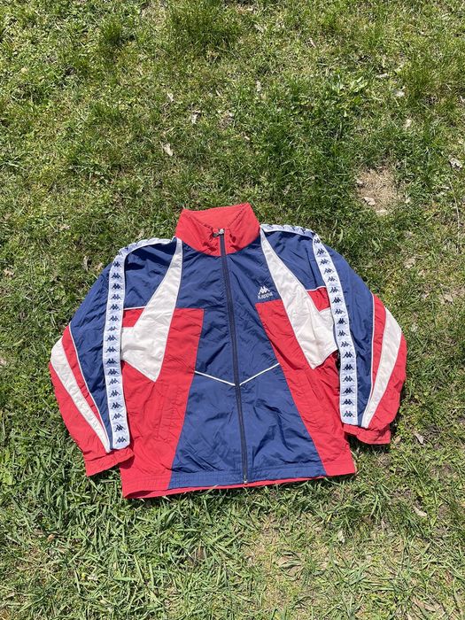 Vintage RARE Vintage 90s Kappa Track Suit Nylon Jacket | Grailed