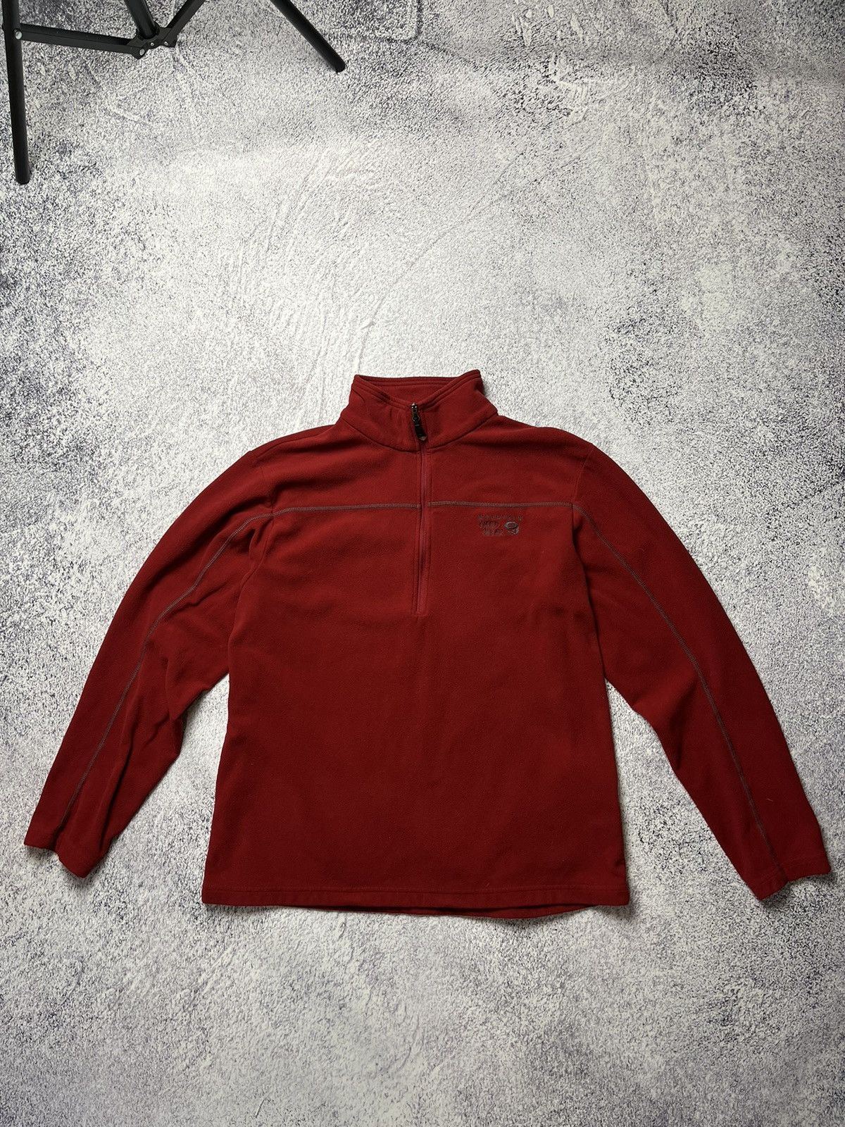 Mountain Hardwear Mountain Hardwear Fleece Jacket Medium Mens 1/4 Zip Red Size US L / EU 52-54 / 3 - 1 Thumbnail