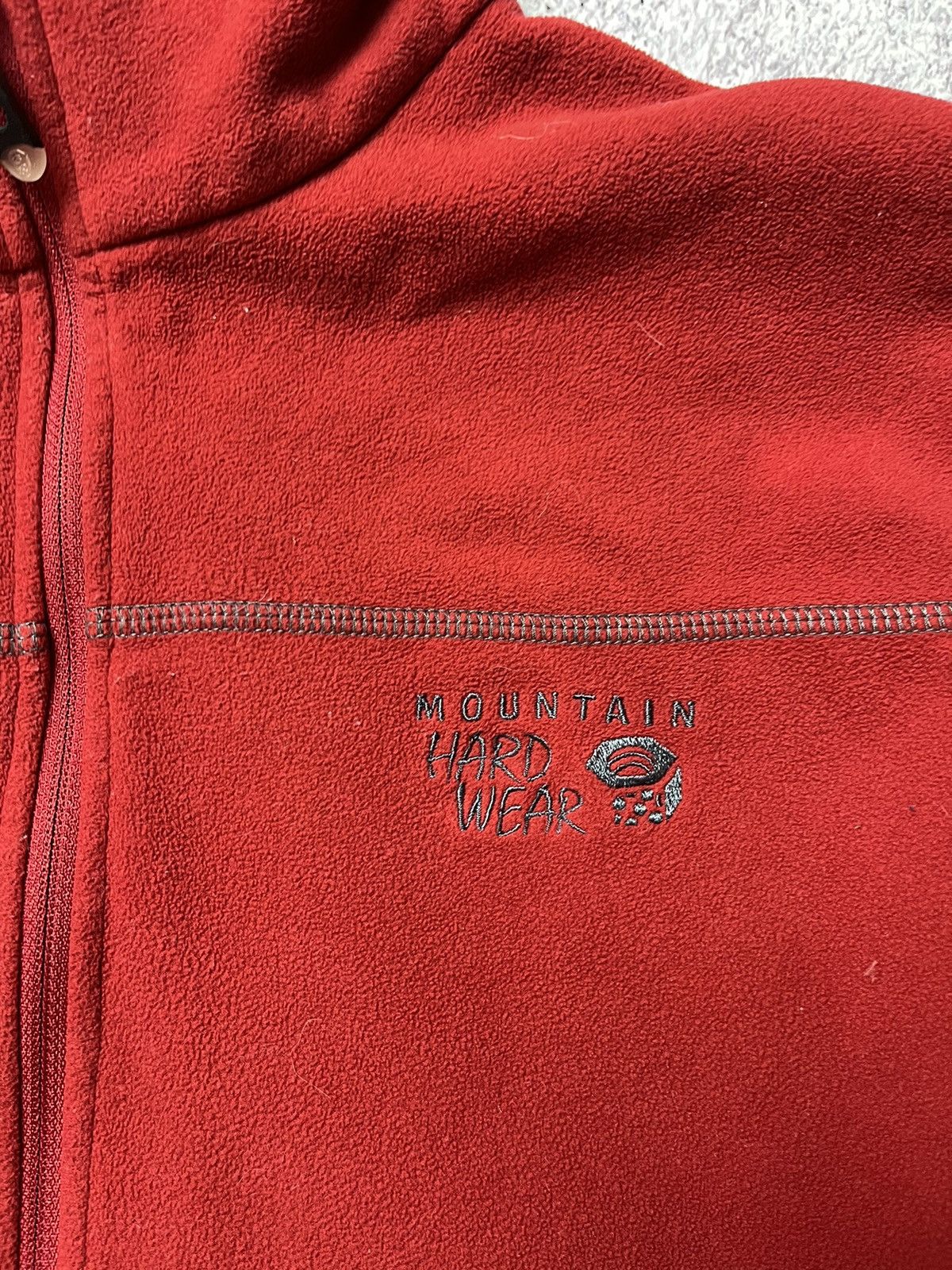 Mountain Hardwear Mountain Hardwear Fleece Jacket Medium Mens 1/4 Zip Red Size US L / EU 52-54 / 3 - 9 Thumbnail