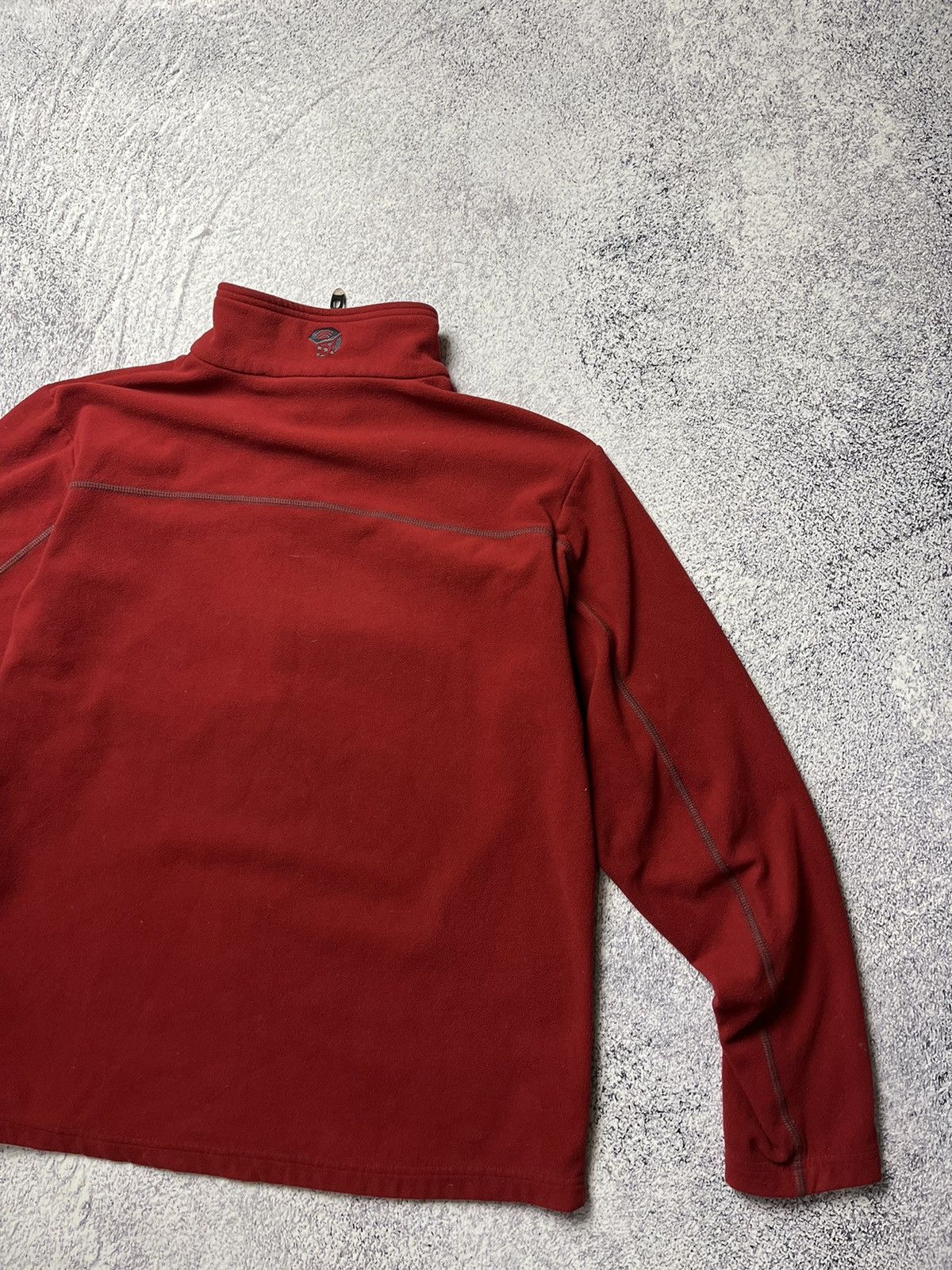 Mountain Hardwear Mountain Hardwear Fleece Jacket Medium Mens 1/4 Zip Red Size US L / EU 52-54 / 3 - 14 Thumbnail
