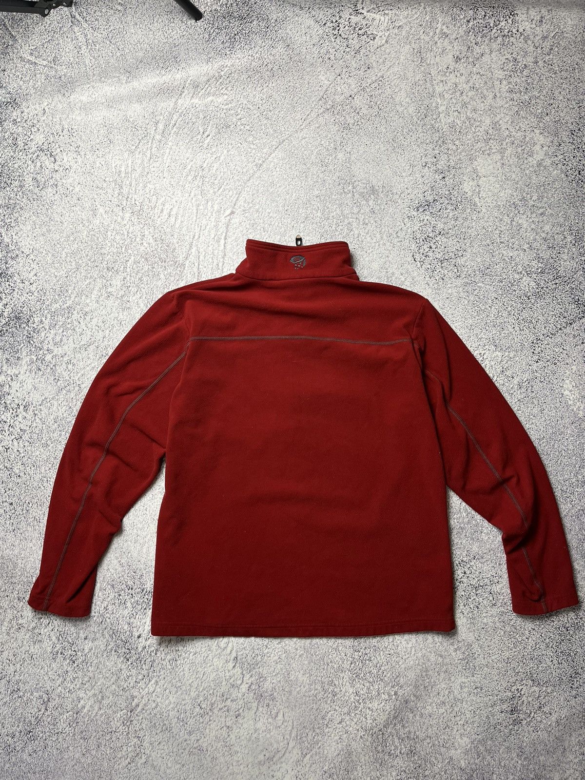 Mountain Hardwear Mountain Hardwear Fleece Jacket Medium Mens 1/4 Zip Red Size US L / EU 52-54 / 3 - 11 Thumbnail