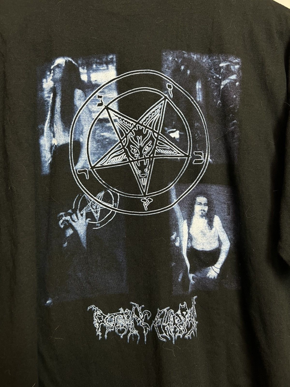 Band Tees Vintage 90s Rotting Christ t shirt Thy Mighty black metal Size US L / EU 52-54 / 3 - 4 Thumbnail