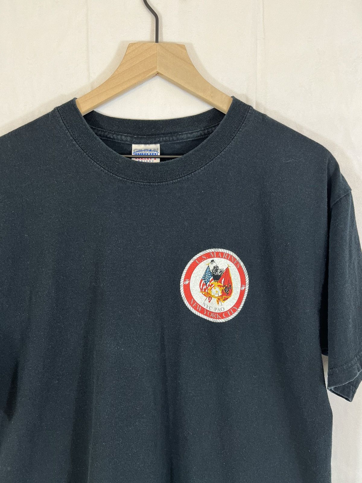 Vintage NYC Marines New York City US Military Tee Size US L / EU 52-54 / 3 - 4 Thumbnail