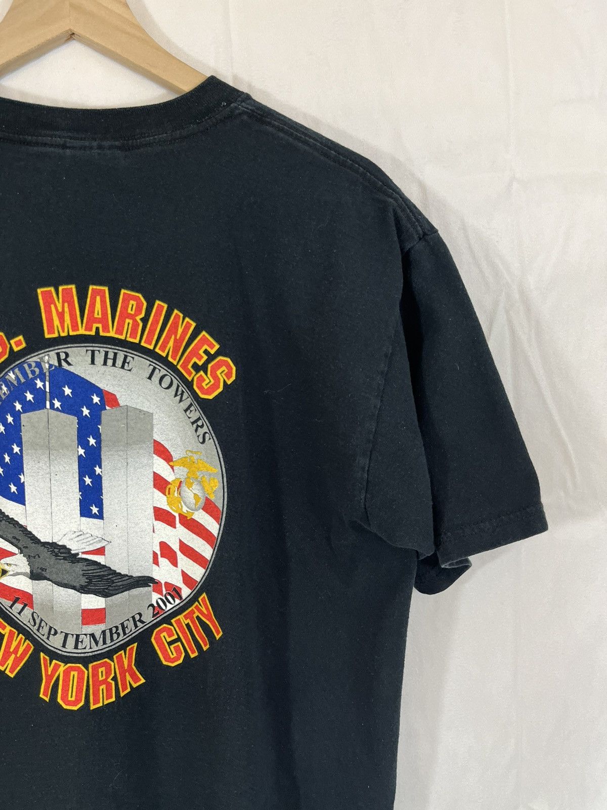 Vintage NYC Marines New York City US Military Tee Size US L / EU 52-54 / 3 - 7 Thumbnail