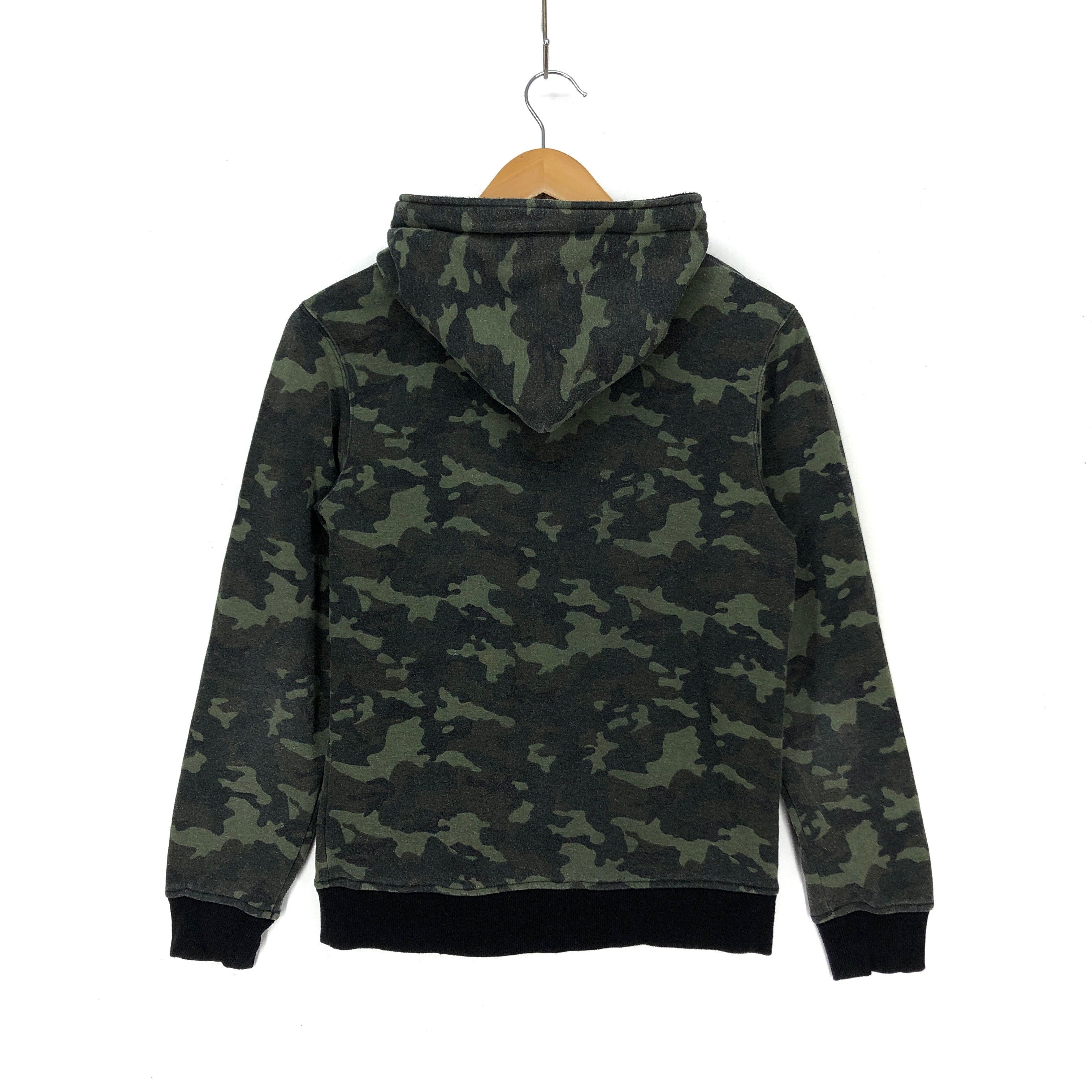 Japanese Brand Chicago by BACK NUMBER Camouflage Hoodie Pullover #1463-53 Size US S / EU 44-46 / 1 - 4 Thumbnail